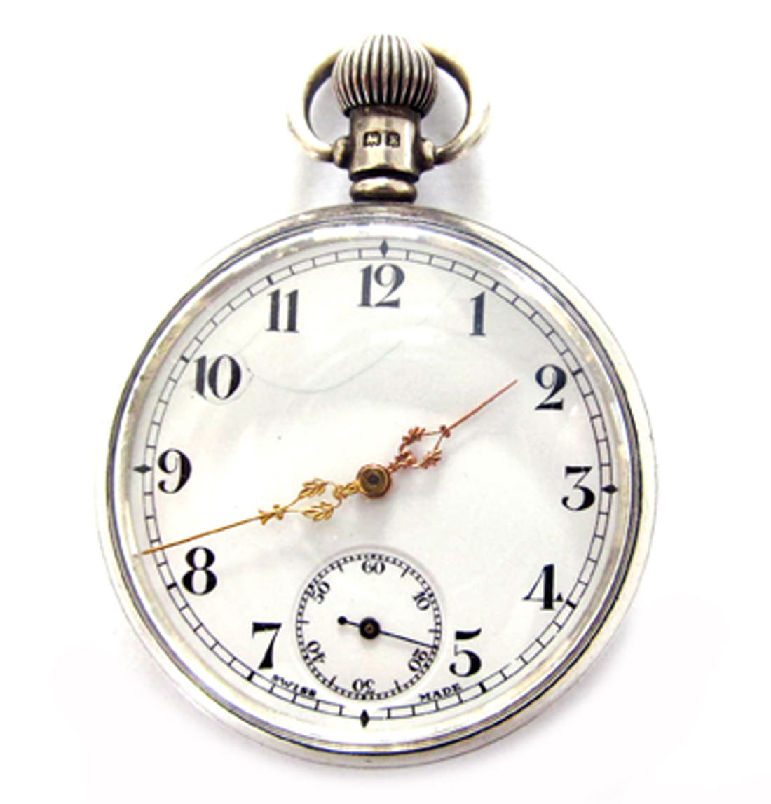 Silver-pocket-watch-top-winder-Swiss-made-17-jewels-Moe