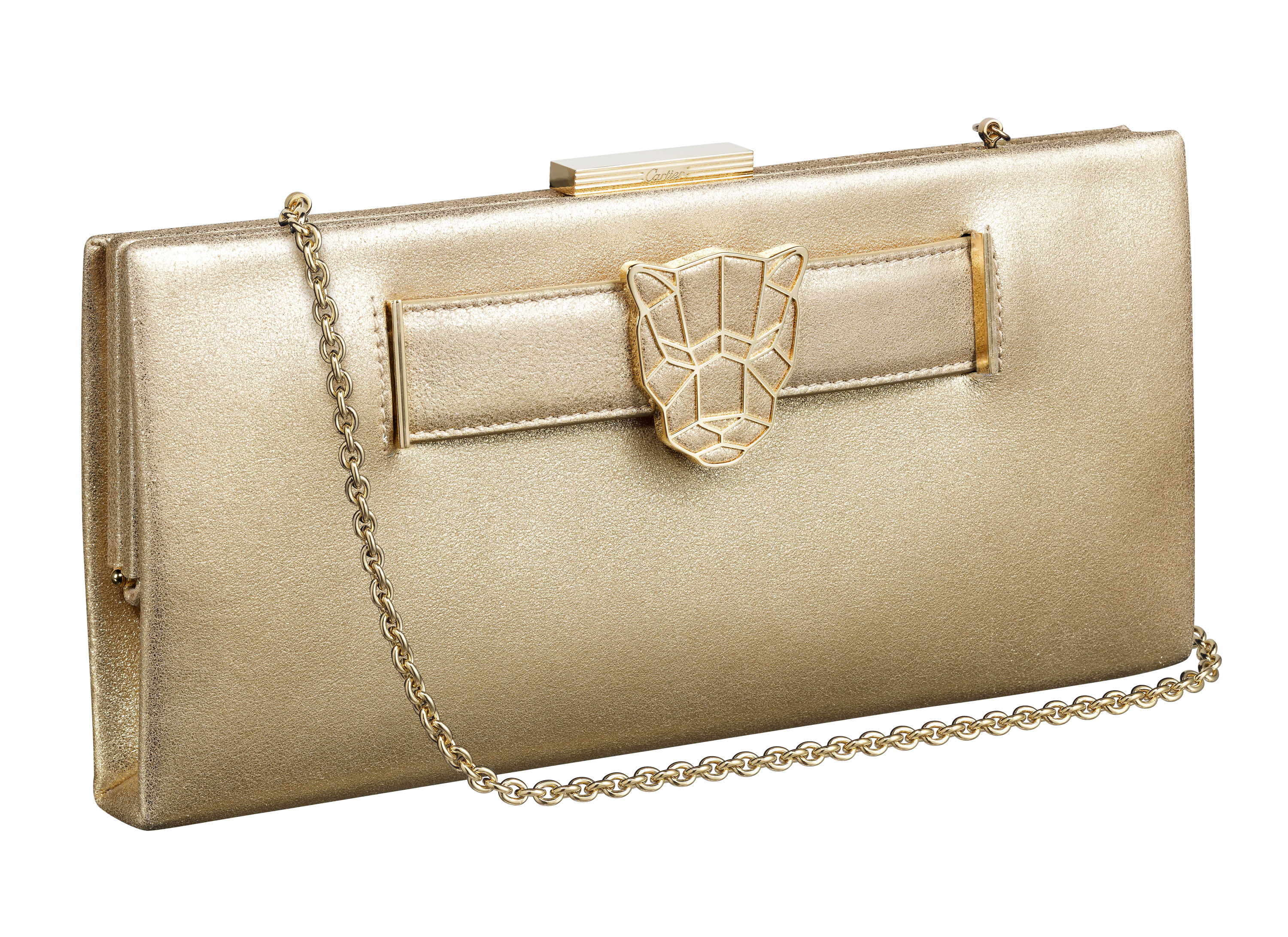 Pochette Panthere Gold chain