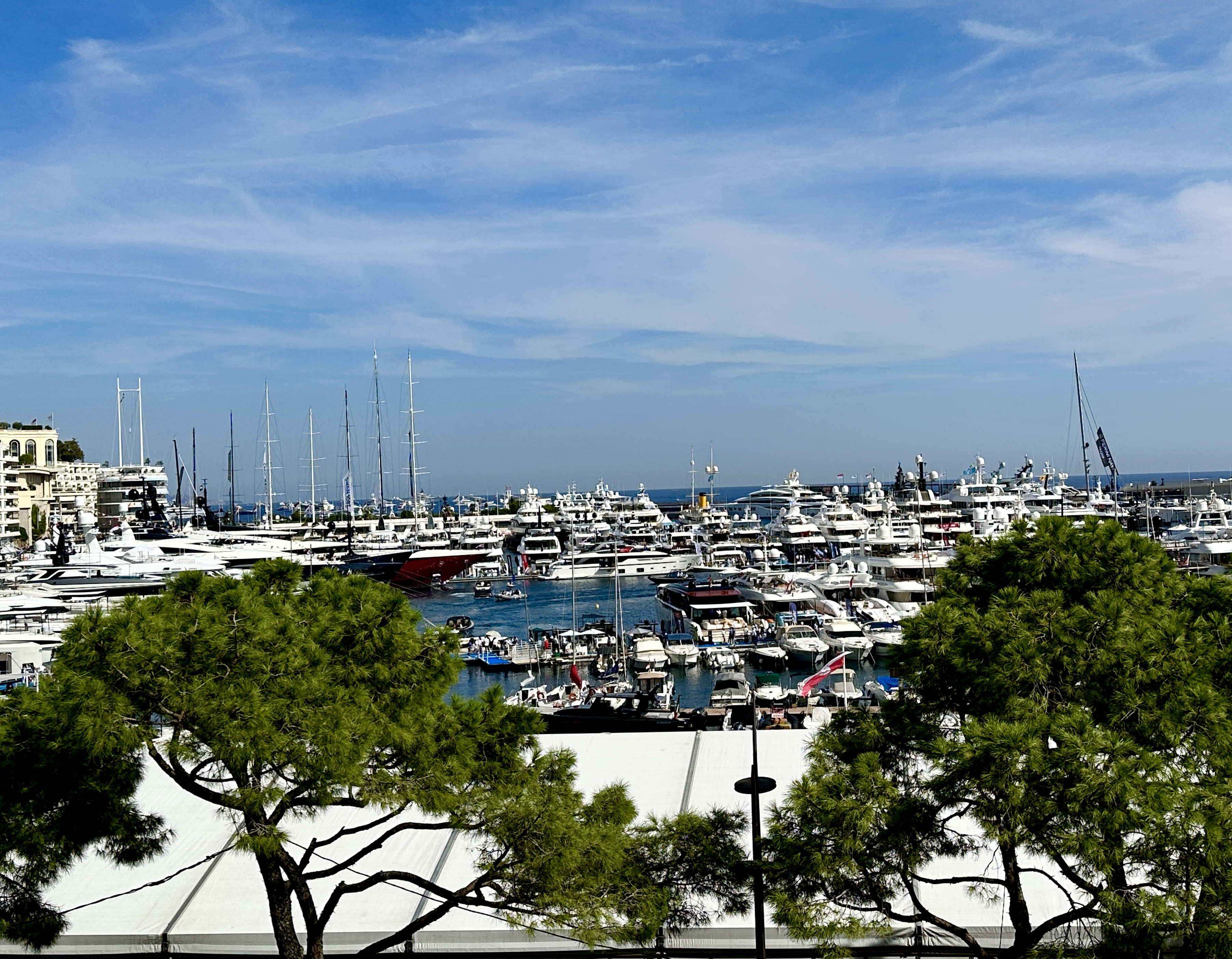 Highlights of the Monaco Yacht Show 2023 - PrivatSea offices overlooking MYS 2023