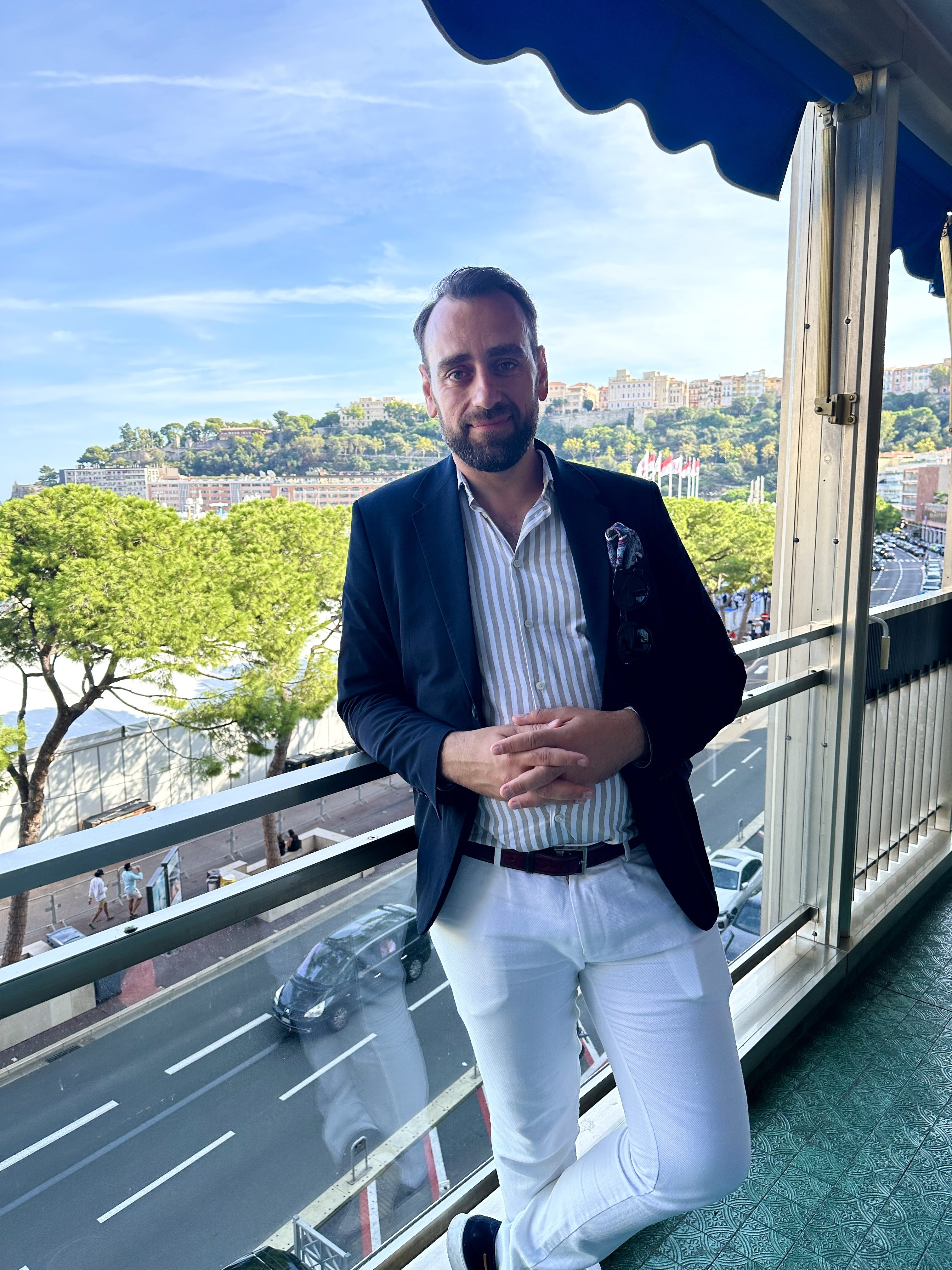 Highlights of the Monaco Yacht Show 2023 - Yacht designer Theodoros Fotiadis at PrivatSea offices  MYS 2023