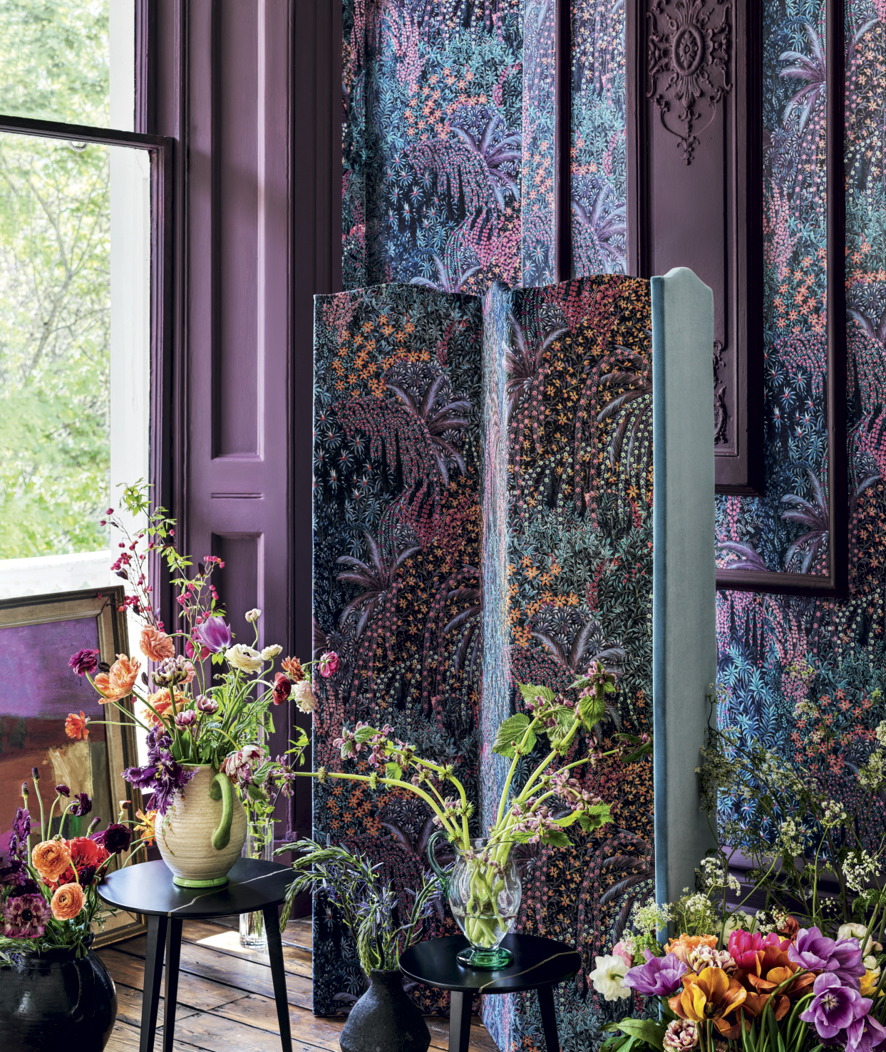 Cole & Son's Flagship Gallery - Gardens wall coverings and fabrics
