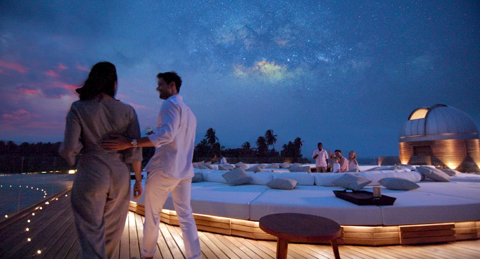 Stargazing with Hammadh Ibrahim Rasheed - Anantara Sky Bar