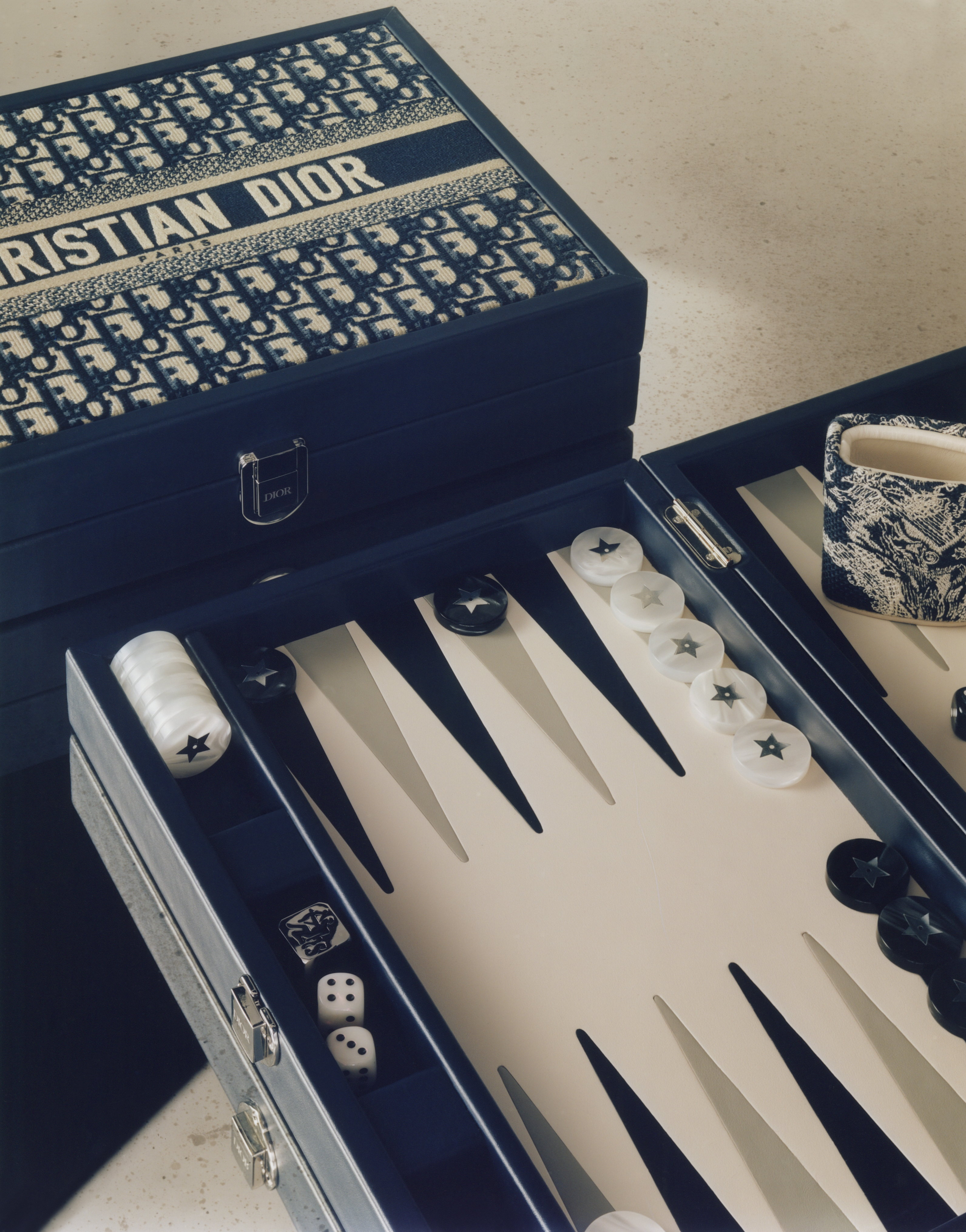 Dior Maison Games Night - backgammon