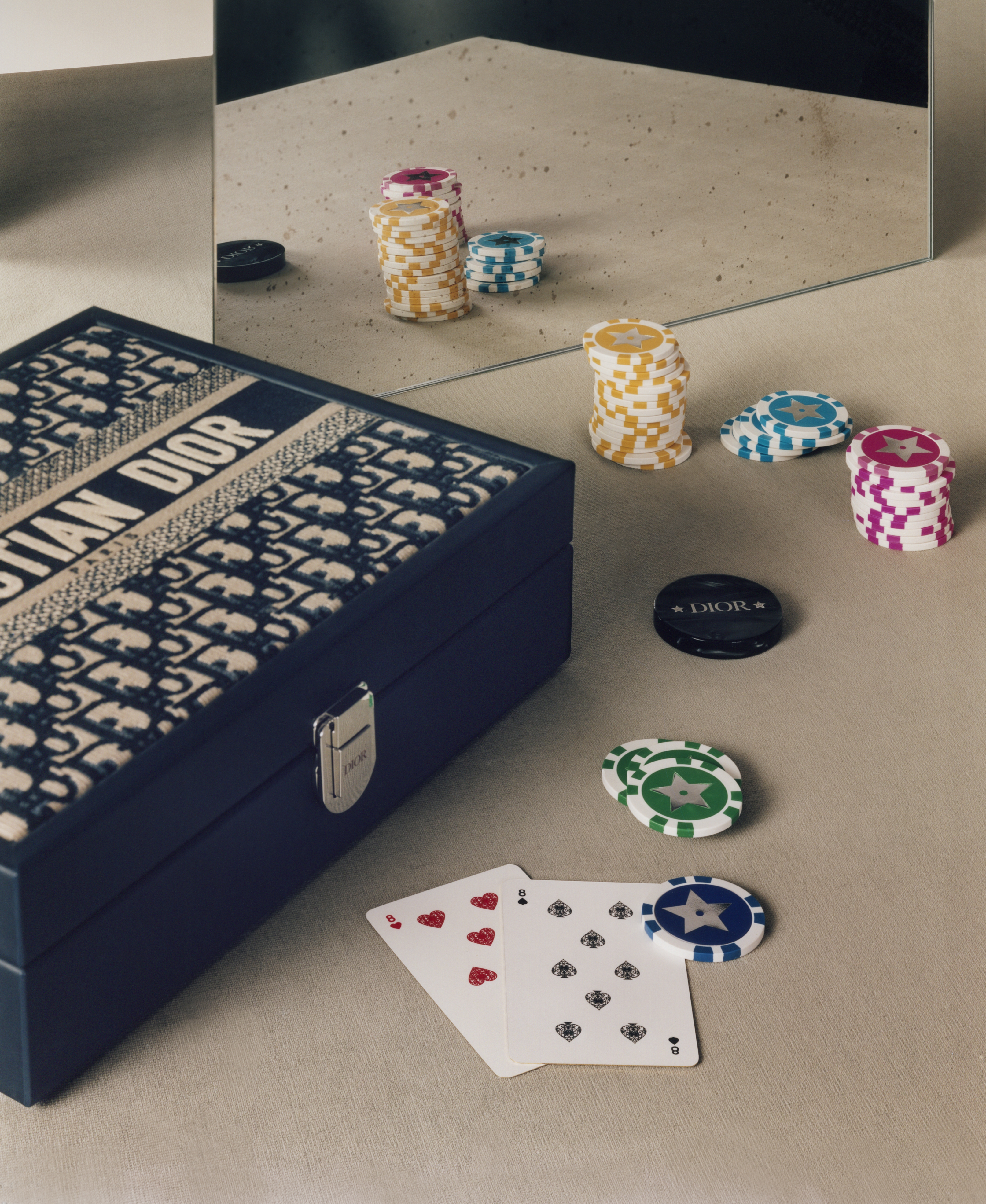 Dior Maison Games Night - Poker set 
