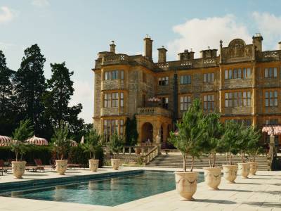 Estelle Manor - south terrace pool