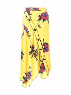 Proenza Scholer Asymmetric floral print skirt, £870