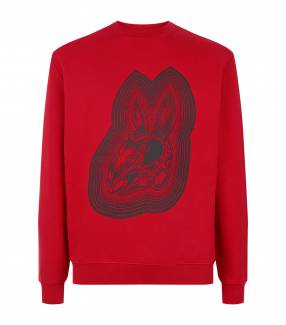 McQ Alexander McQueen - Embroidered bunny sweatshirt