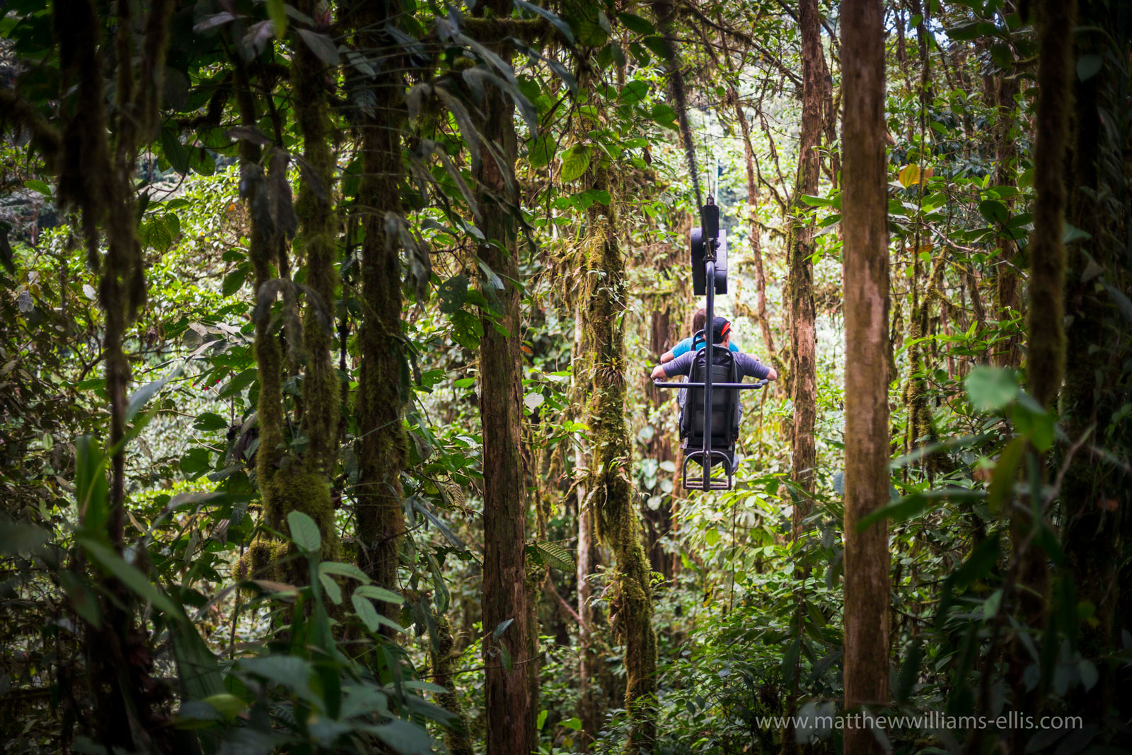 Ecuador_Mashpi-Lodge-Sky-Bike-in-the-Choco-Rainforest,-an-area-of-Cloud-Forest-in-the-Pichincha-Province-of-Ecuador,-South-America