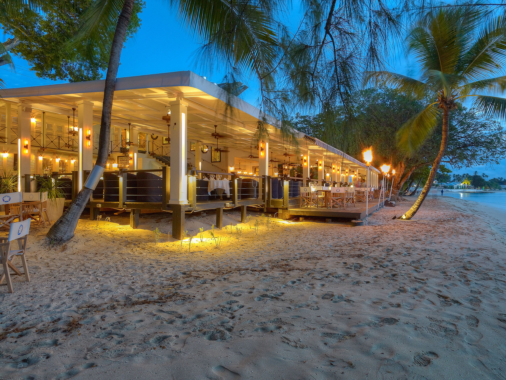 The Lone Star is a popular beachfront boutique hotel