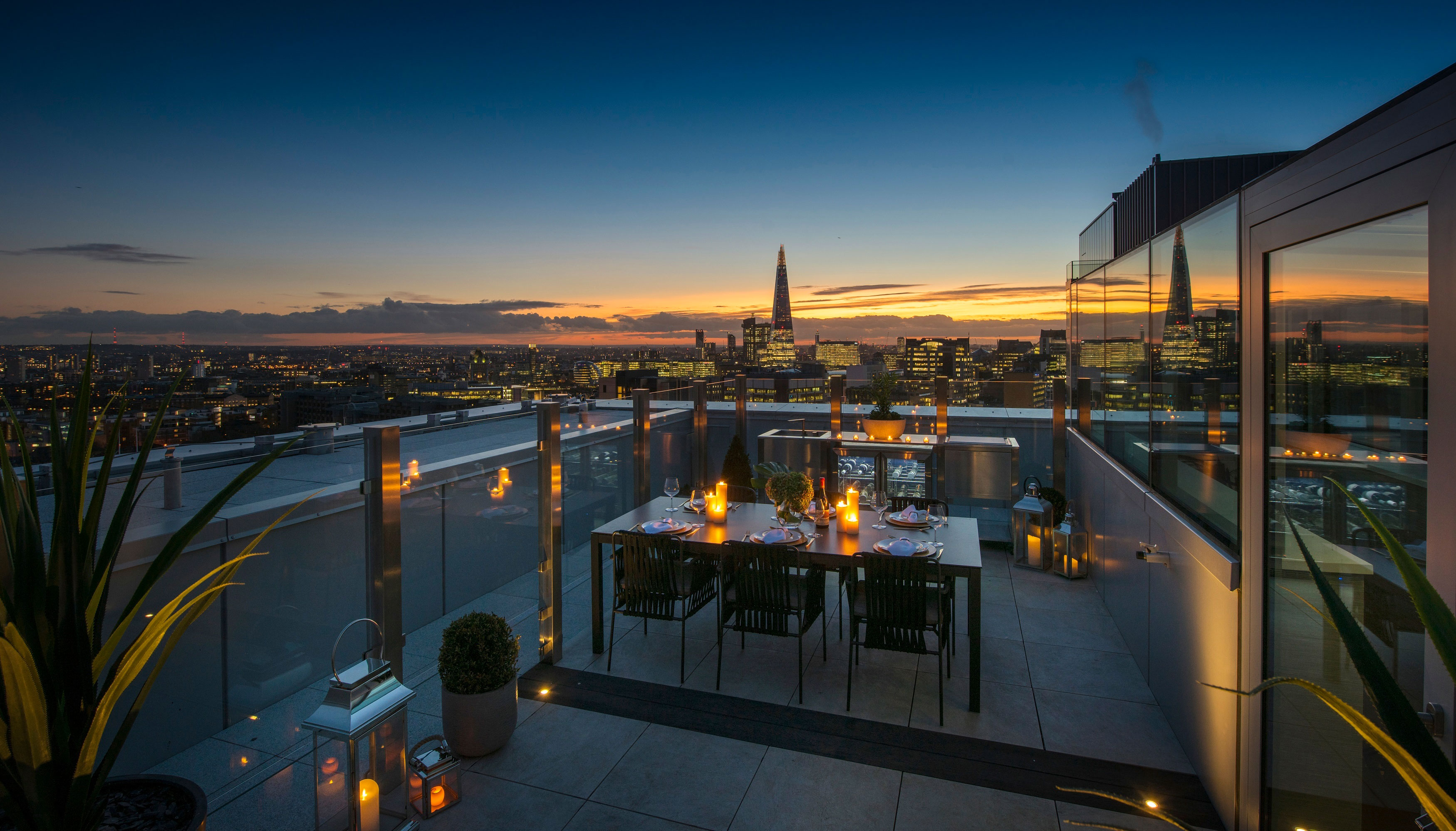 Goodman's Fields has wide-reaching views across London