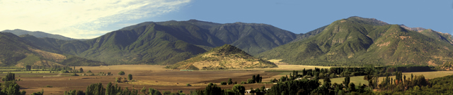 The spectacular Chilean vistas, as seen from the newest Vik property, Vina Vik Chile-Cerro-La-cruz-inicio2