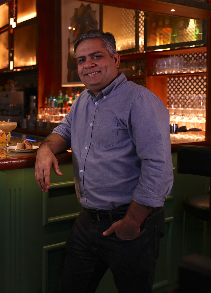 Vivek Singh, who has developed the menu for his new restaurant Cinnamon Bazaar with Ryan Chetiyawardana Vivek-Singh