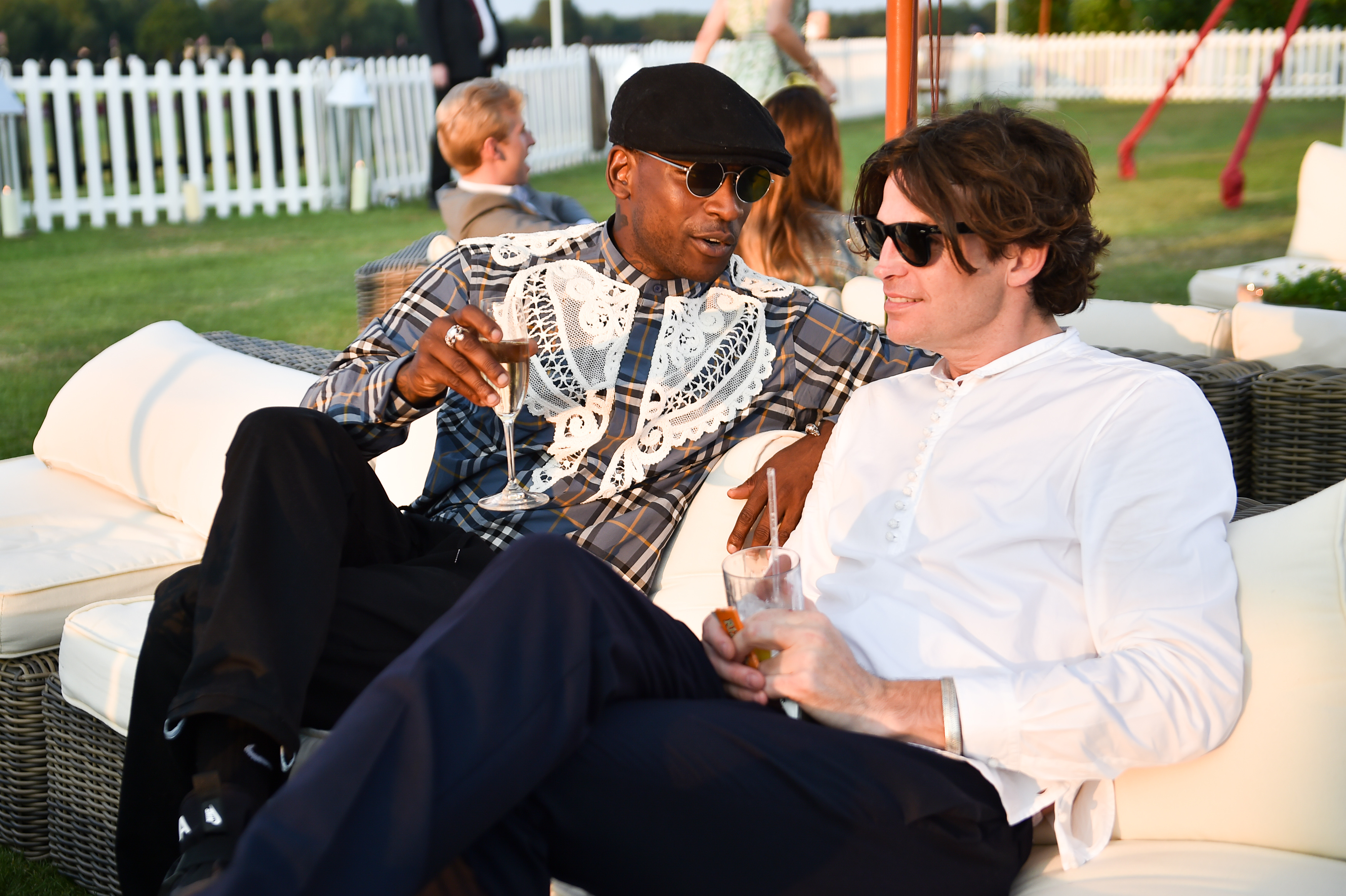 Skepta and Hugo Heathcote Skepta and Hugo Heathcote