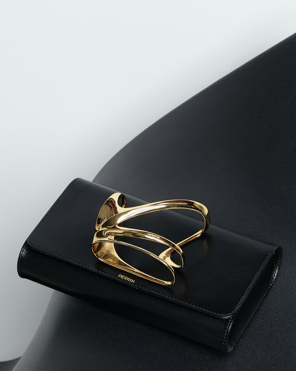 Perrin Paris x Zaha Hadid Strae clutch