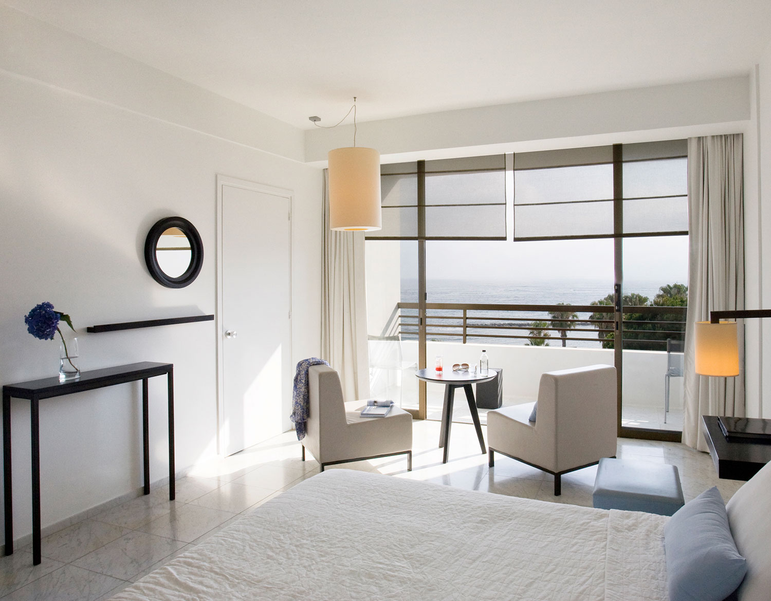 One of Almyra's light and airy rooms