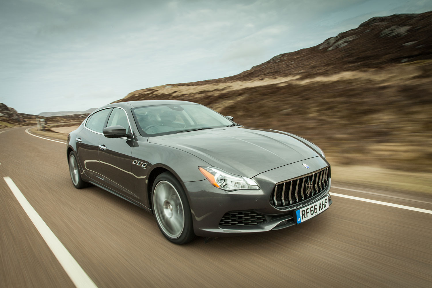 The Quattroporte S in action