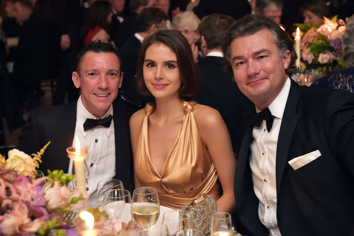 Frankie Dettori, Genevieve Gaunt, Laurent Feniou