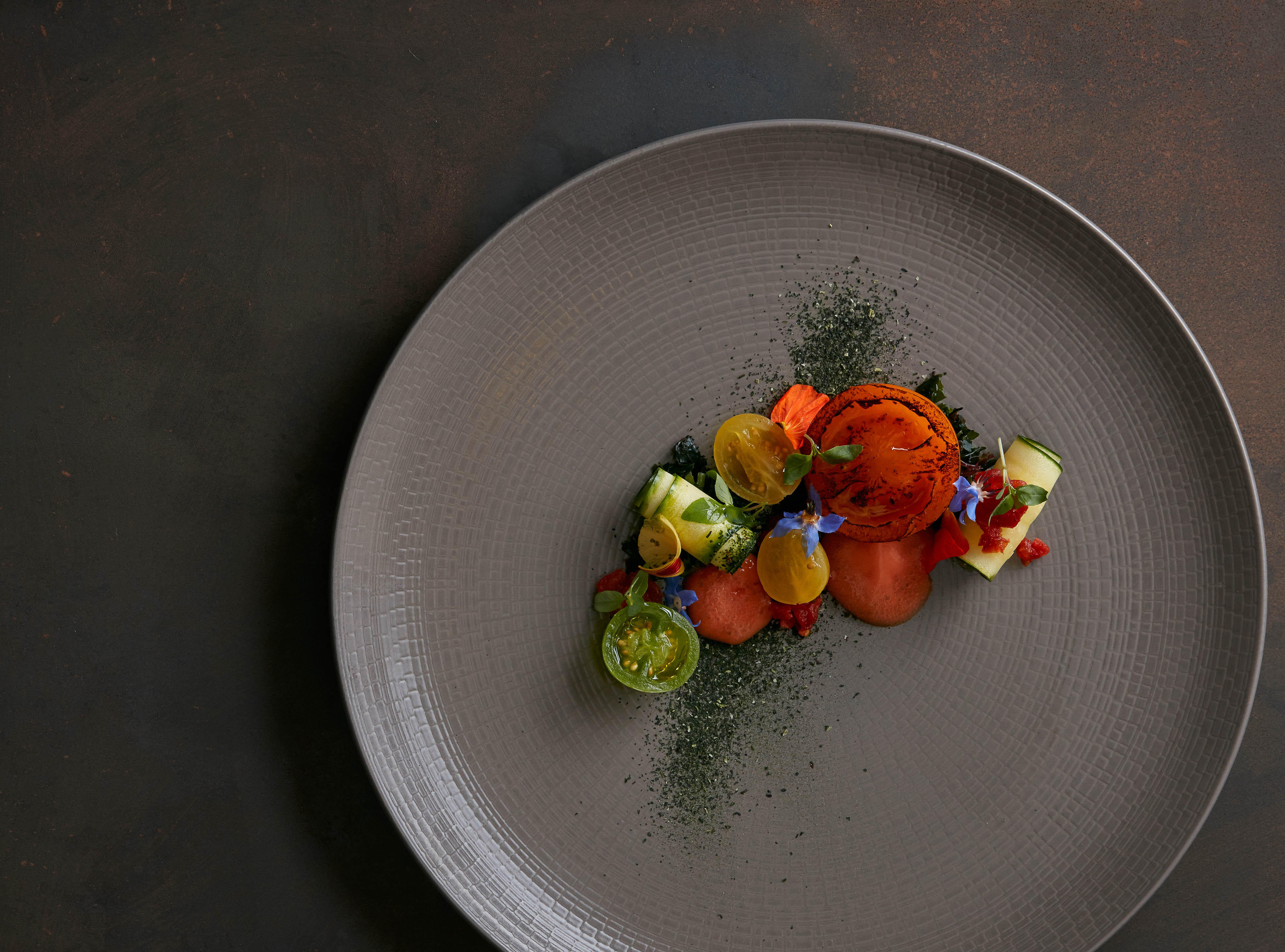 Anglo's Isle of Wight tomatoes and seaweed tomatoes