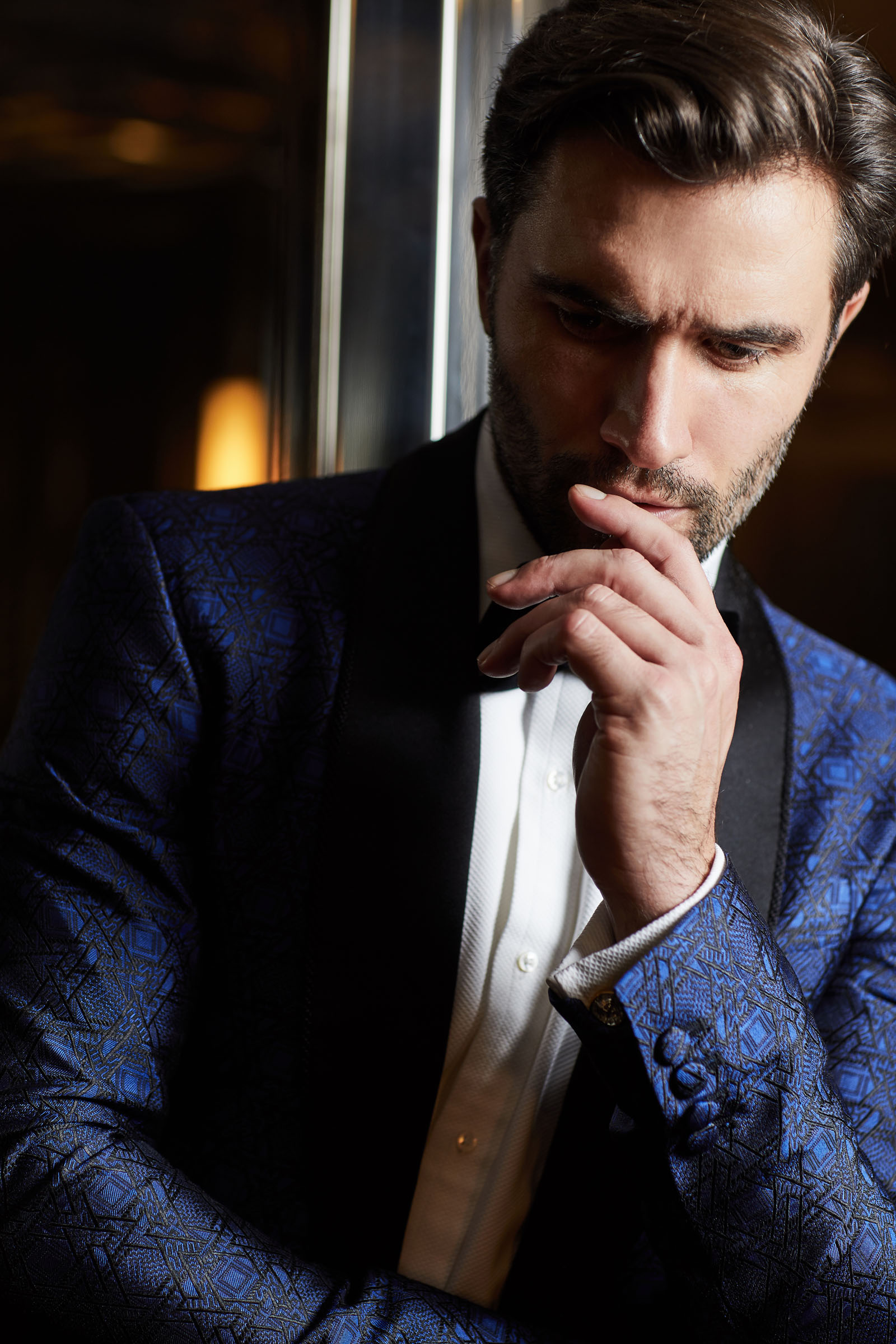 Blue jacket, Turnbull & Asser Blue jacket, Turnbull & Asser