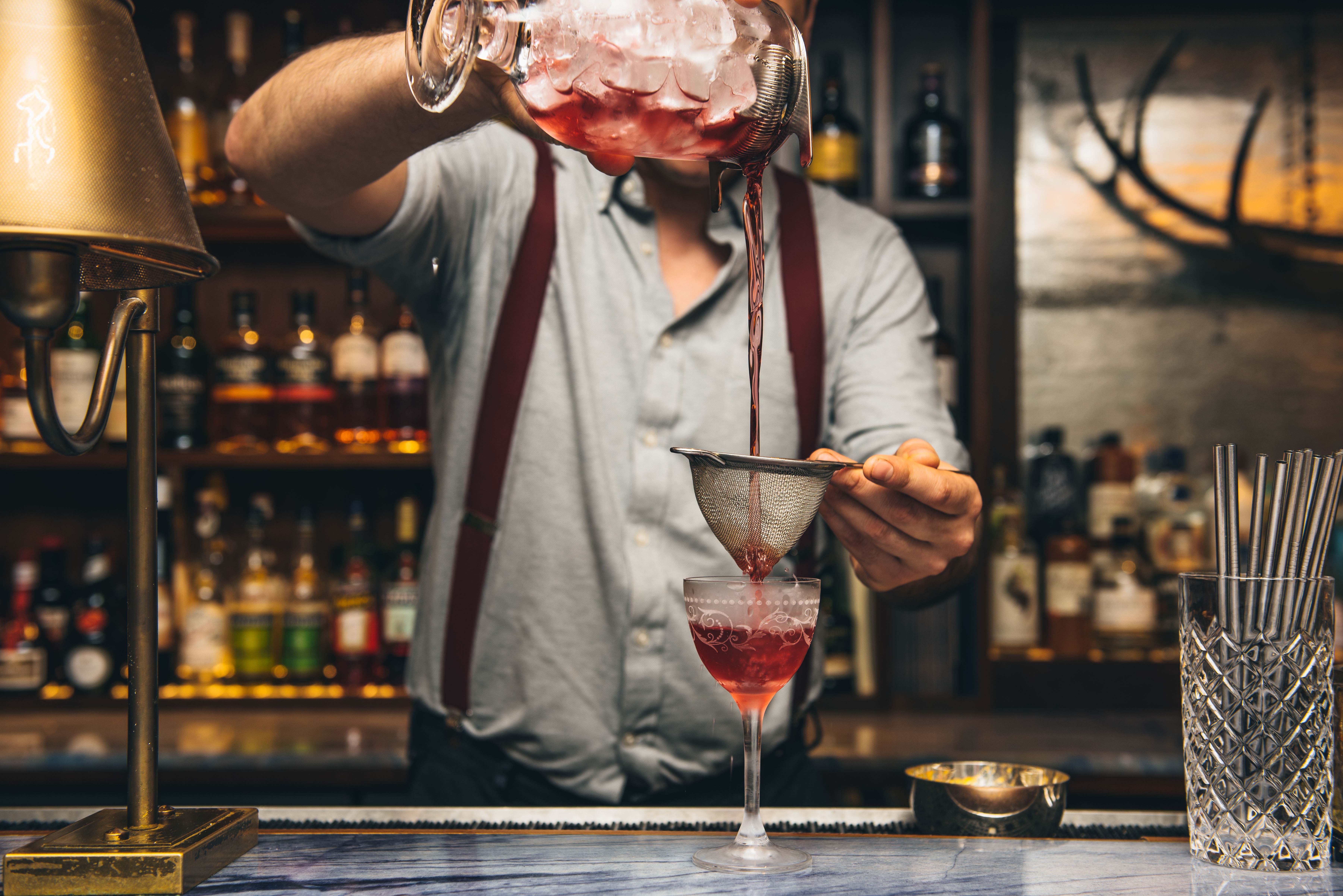 Raise a glass at Dickie's Bar raise a glass at Dickie's Bar