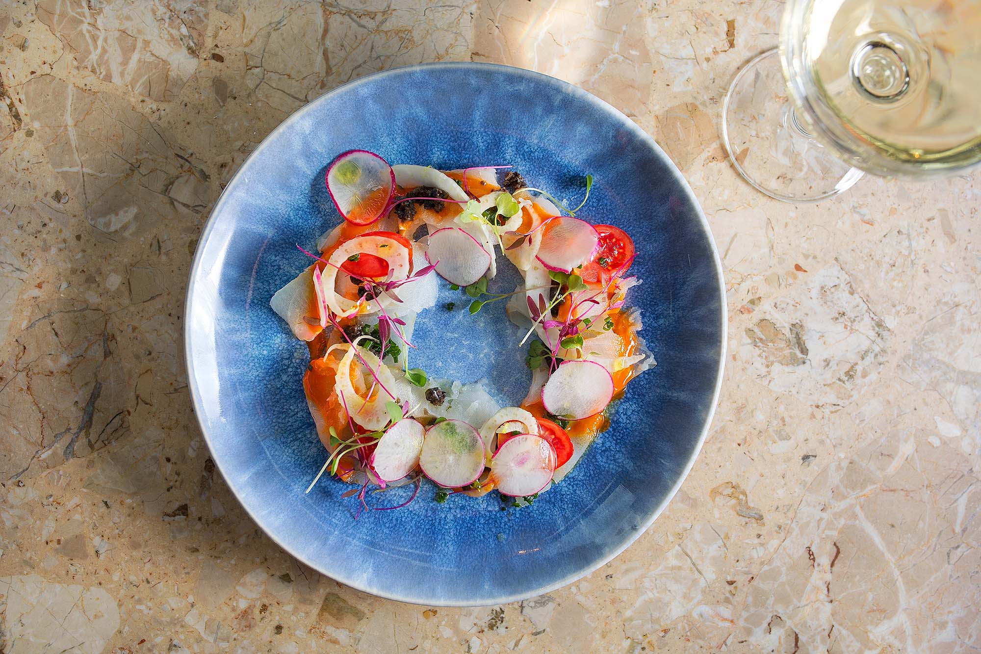 enjoy sea bream crude at Rambla Sea Bream Rambla