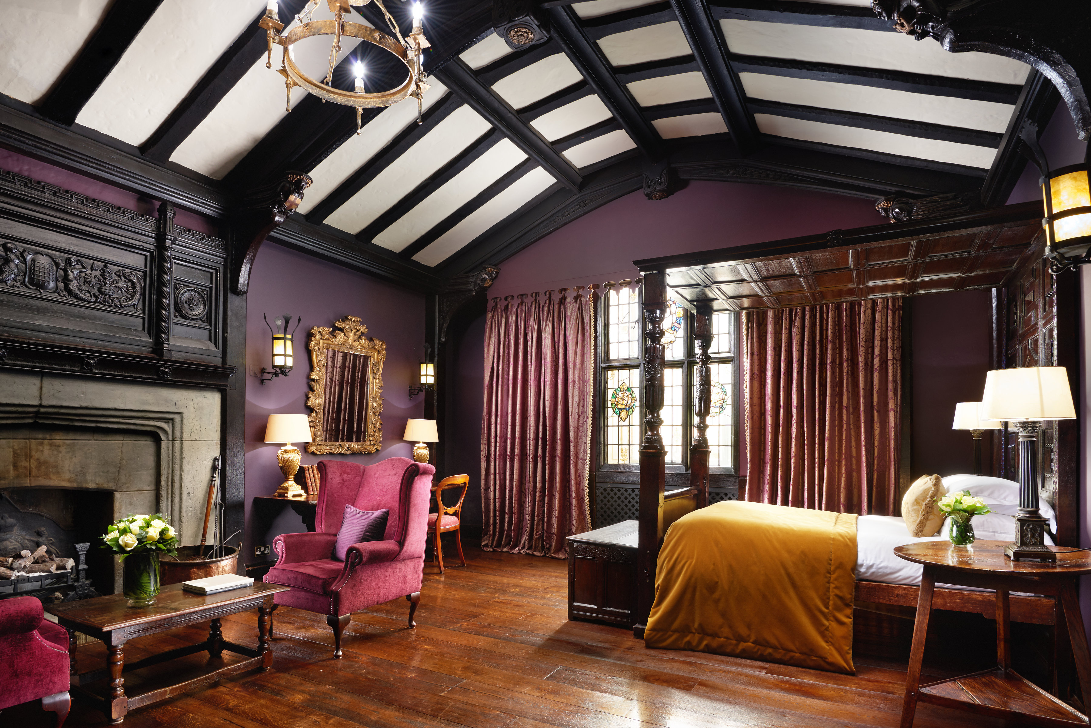 The Tudor suite at the Gore Hotel, Kensington The Tudor suite at the Gore Hotel