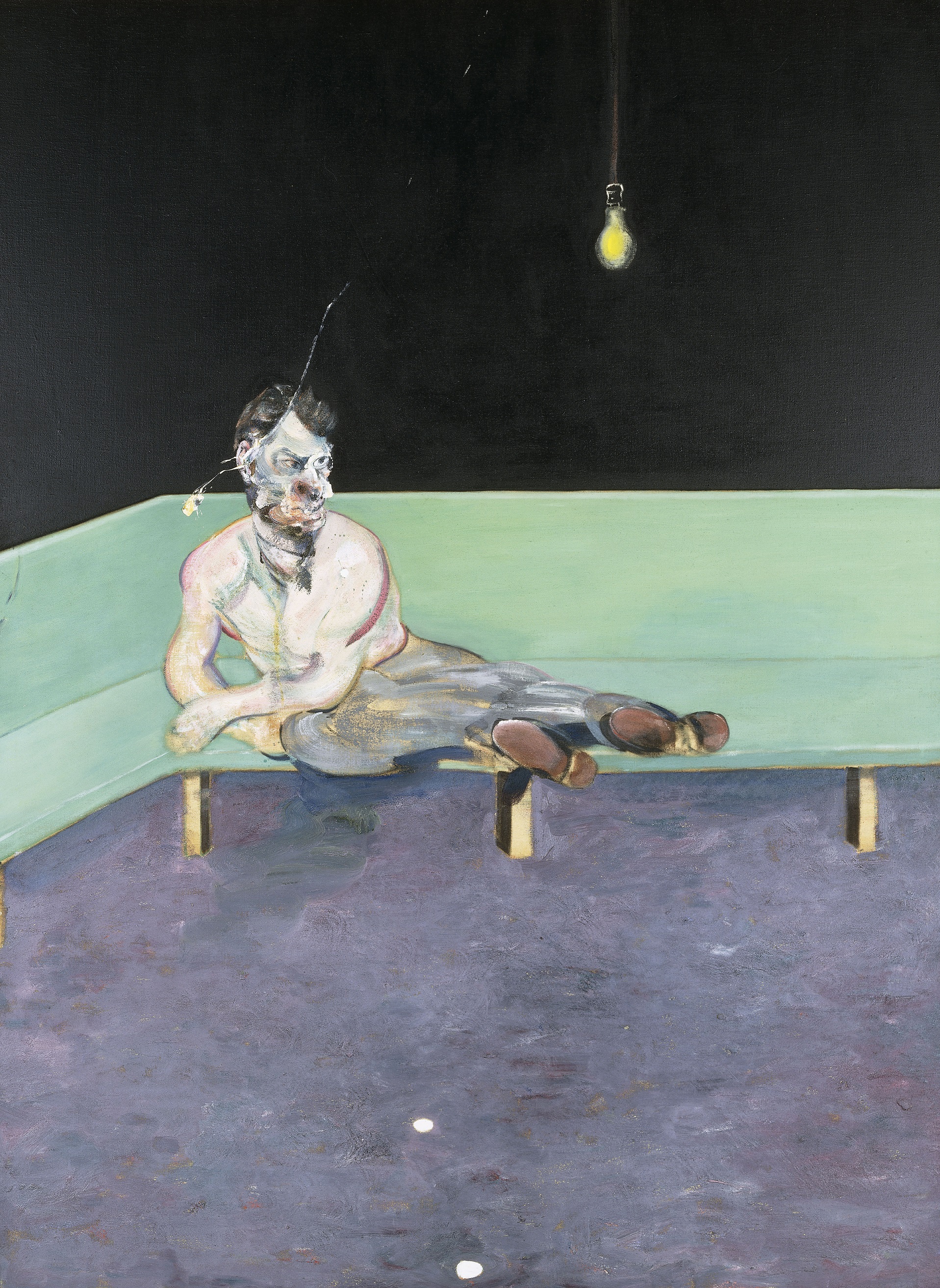 Francis Bacon's Study for Portrait of Lucian Freud, 1964 bacon