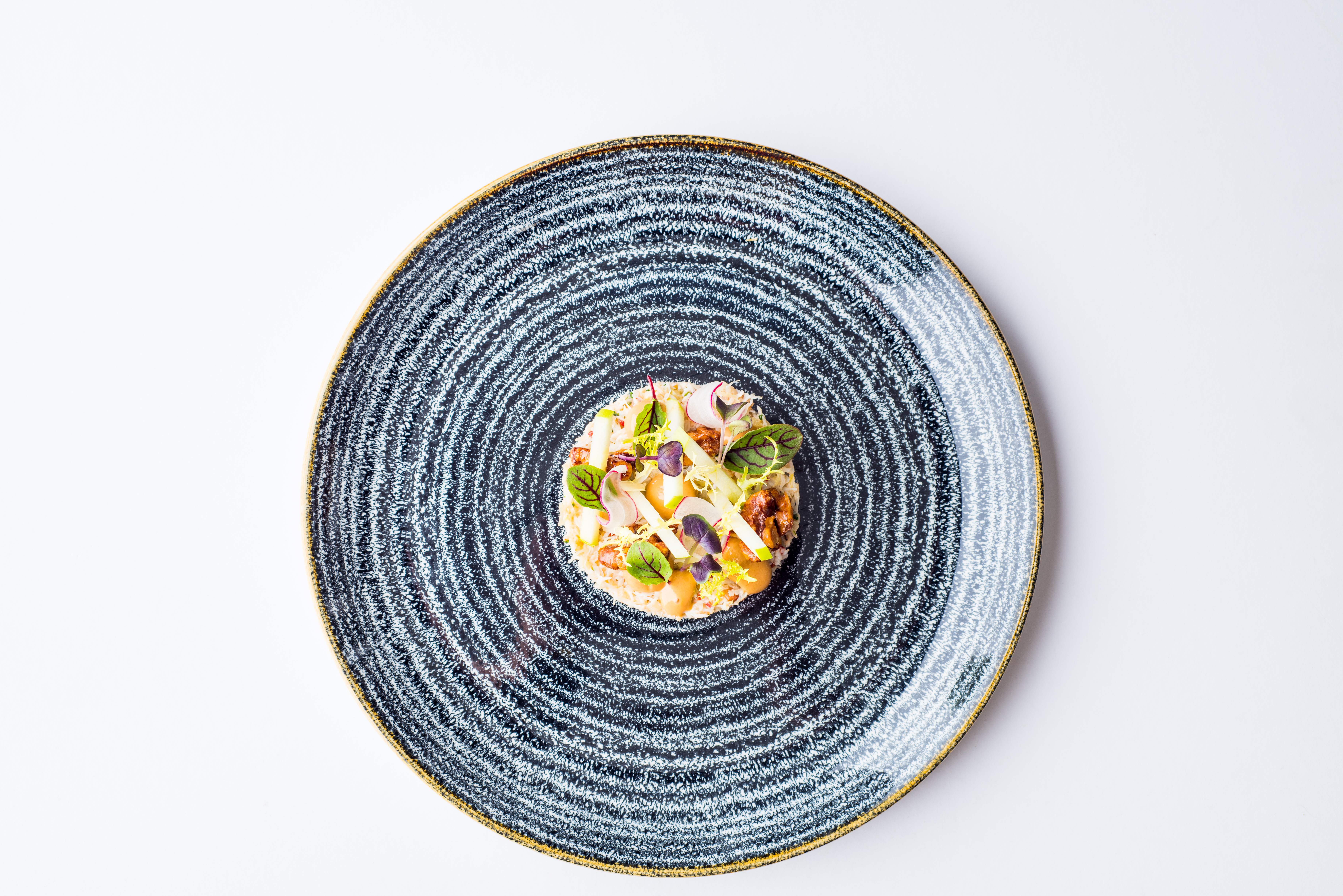 Enjoy Dorset crab salad at Simpson's in the Strand simpson's