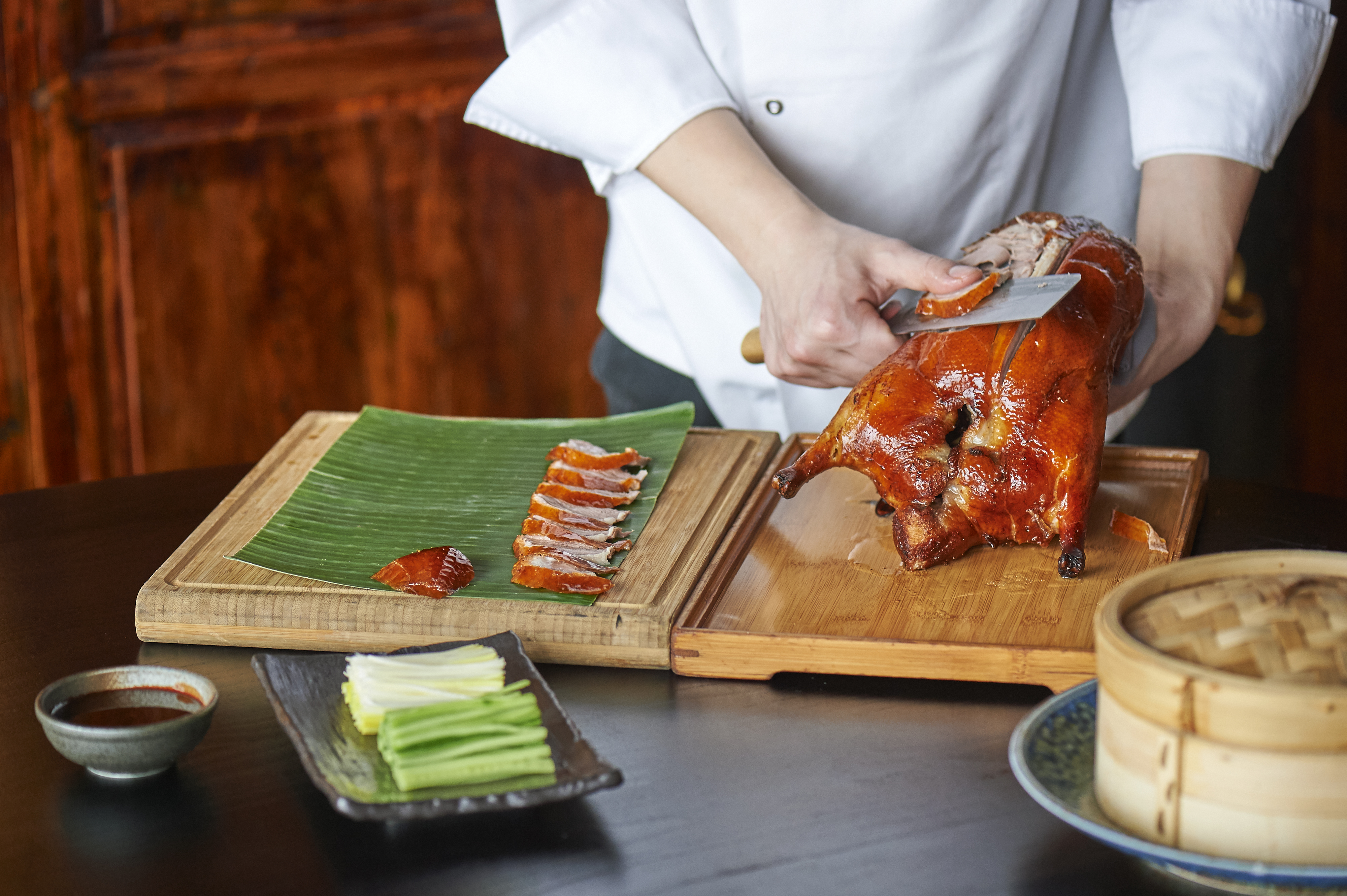 Peking duck pancakes Peking duck pancakes