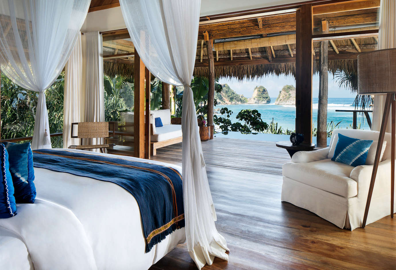 Nihi Sumba's villas offer guests a fabulous view of the famous surf Nihi Sumba's villas offer guests a fabulous view of the famous surf