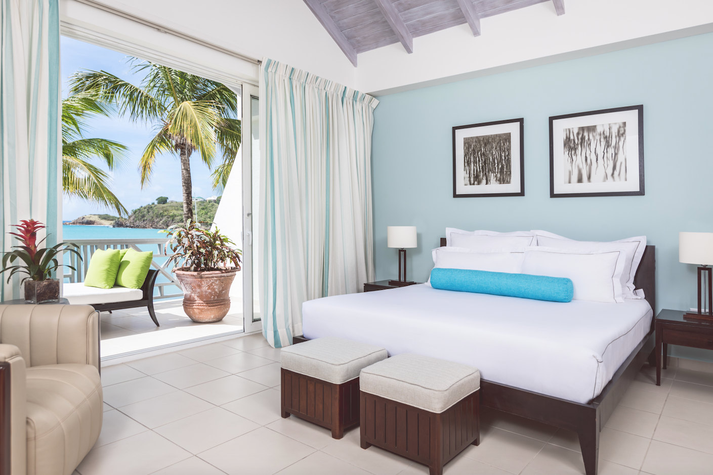 A bedroom at Carlisle Bay