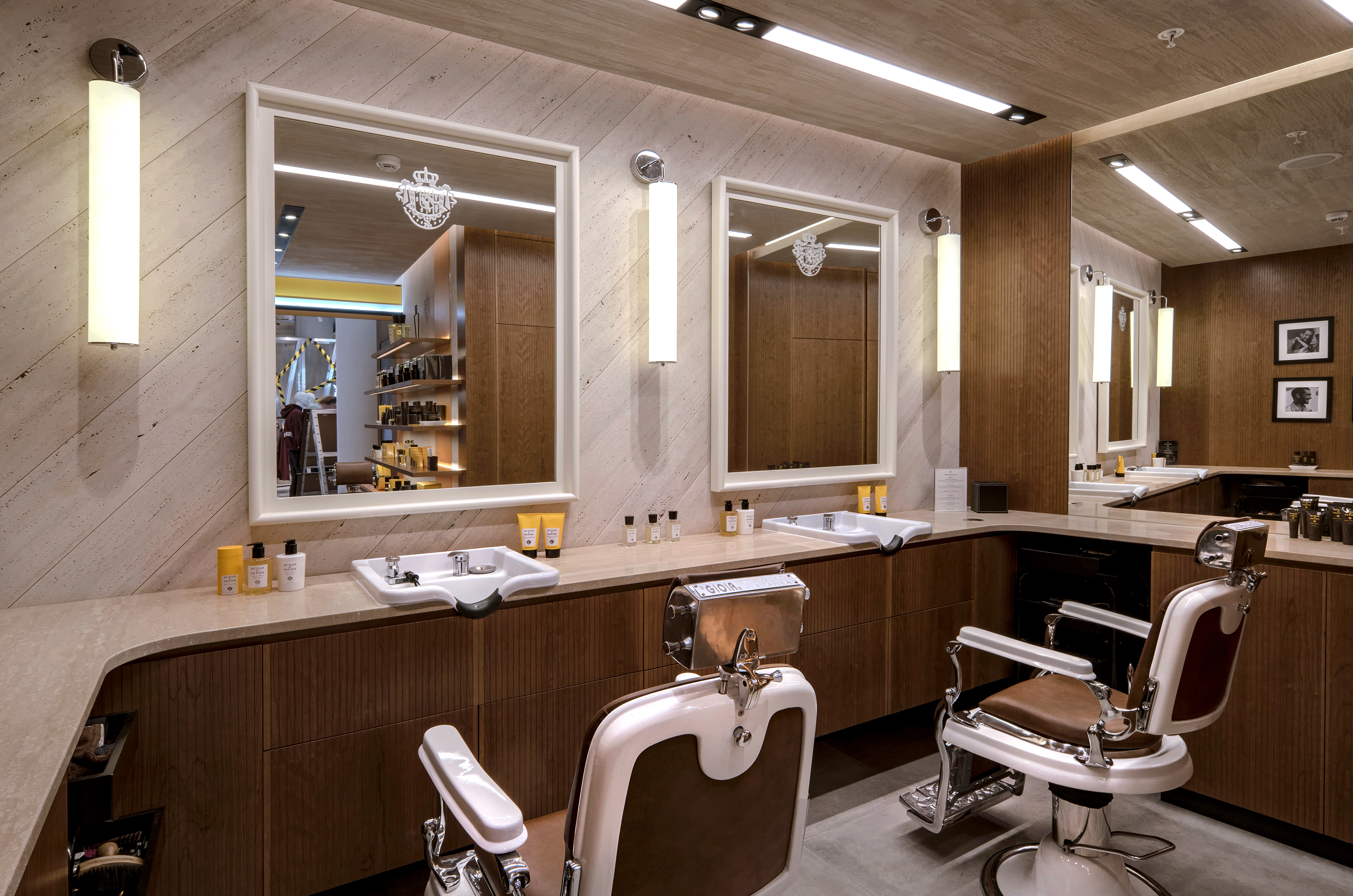 Acqua Di Parma opens standalone Barbiere in Selfridges