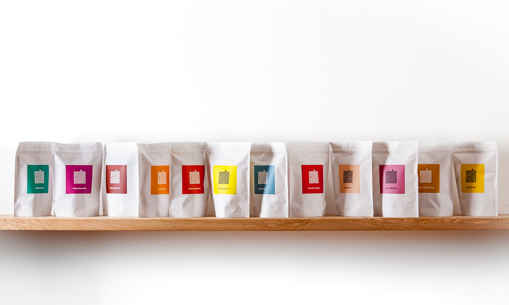 Canton tea packaging