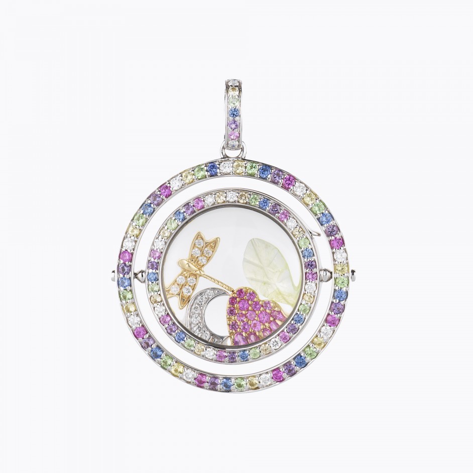 Loquet Revolving Locket