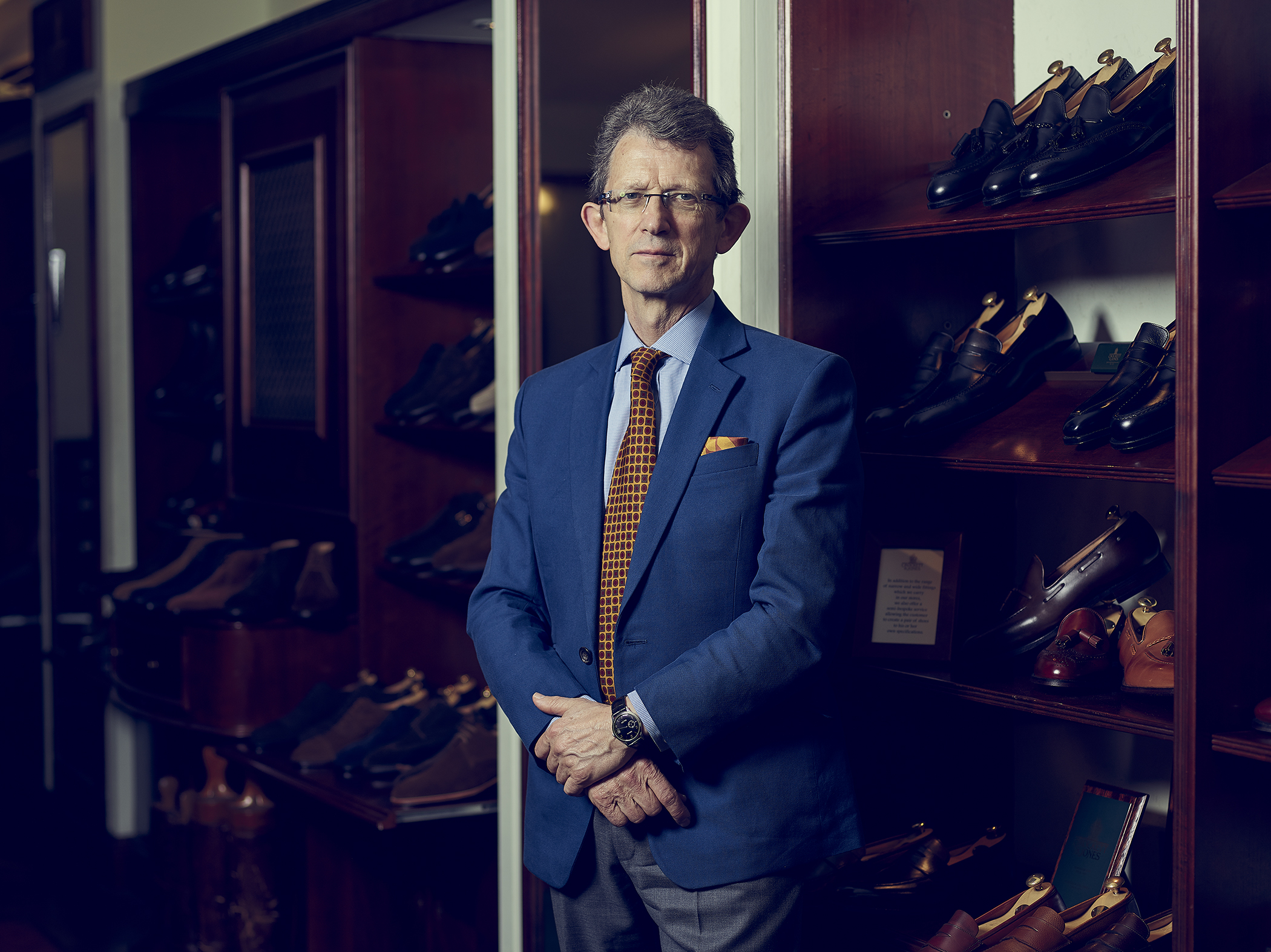 The Managing Director of Crockett & Jones on St James’s