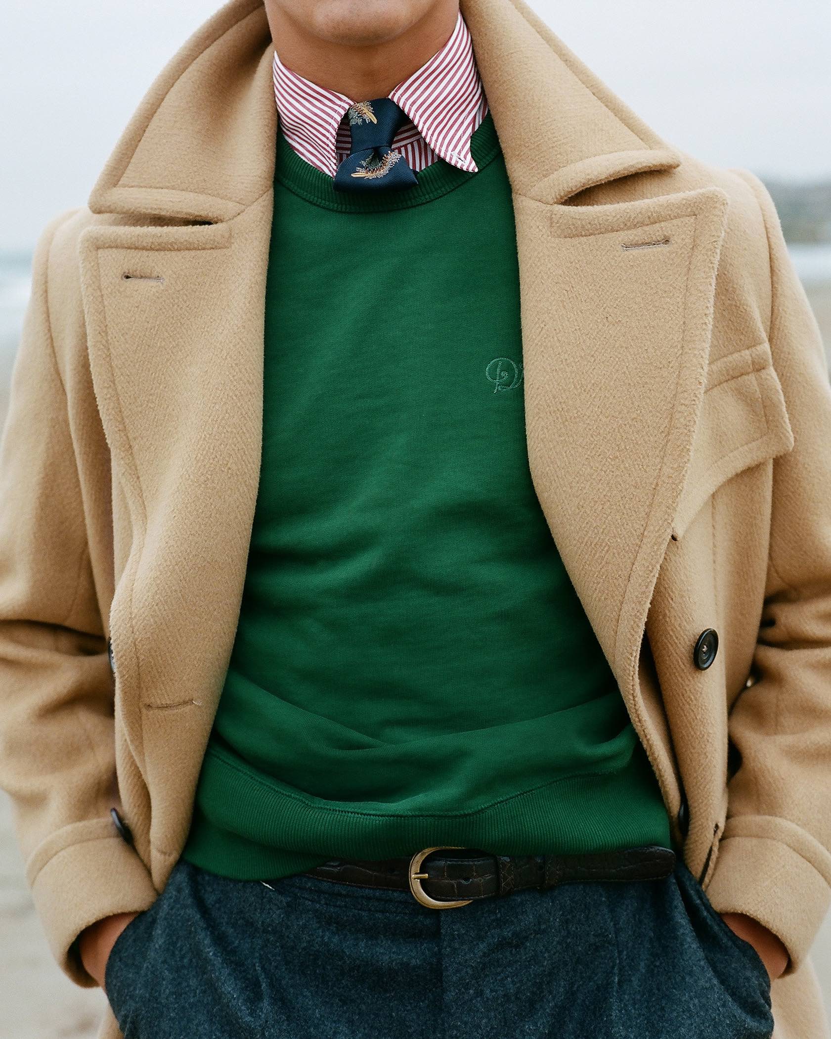 Drakes polo coat for winter 2021