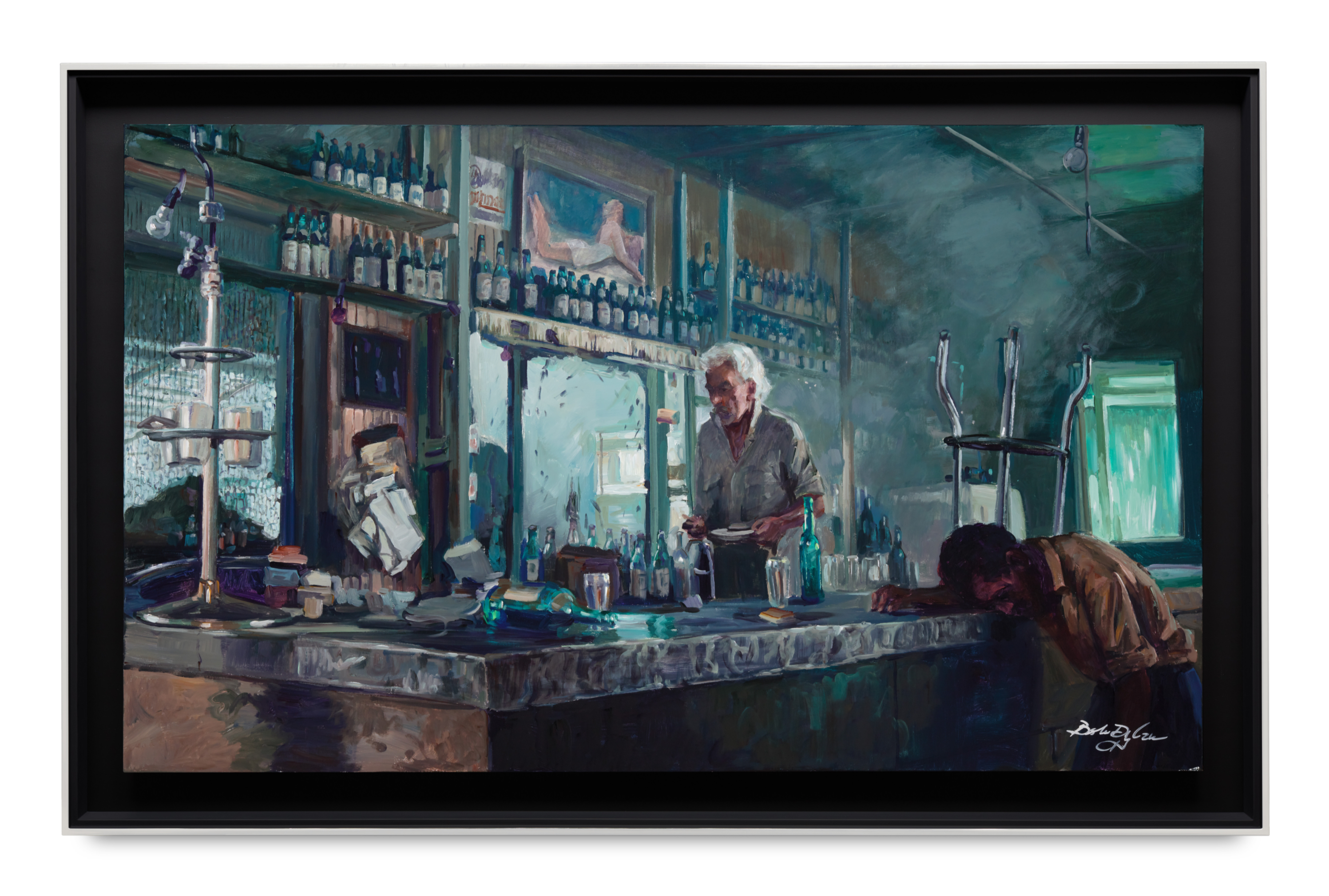 One Too Many a painting by Bob Dylan