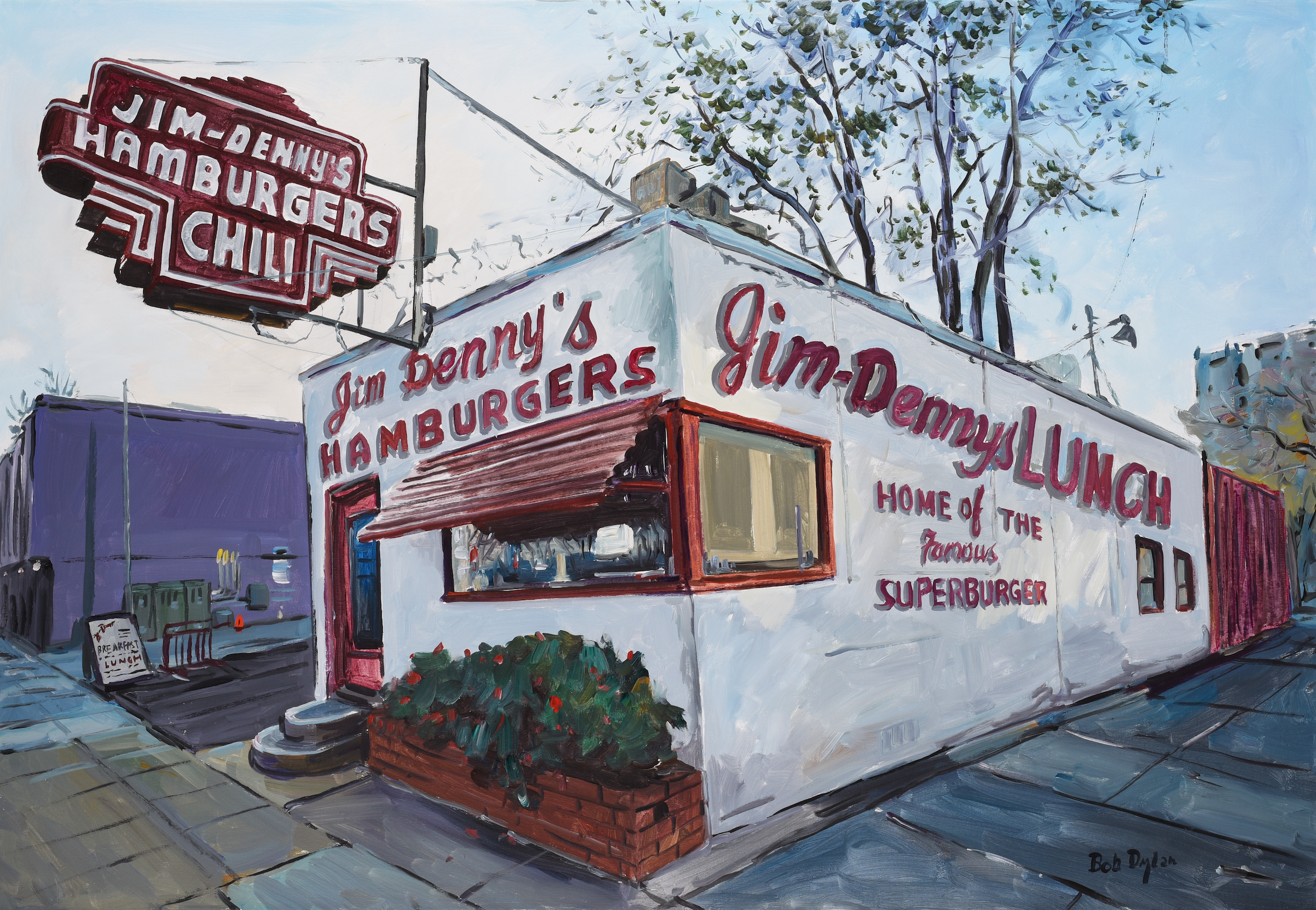 Burger Joint 12th Street by Bob Dylan