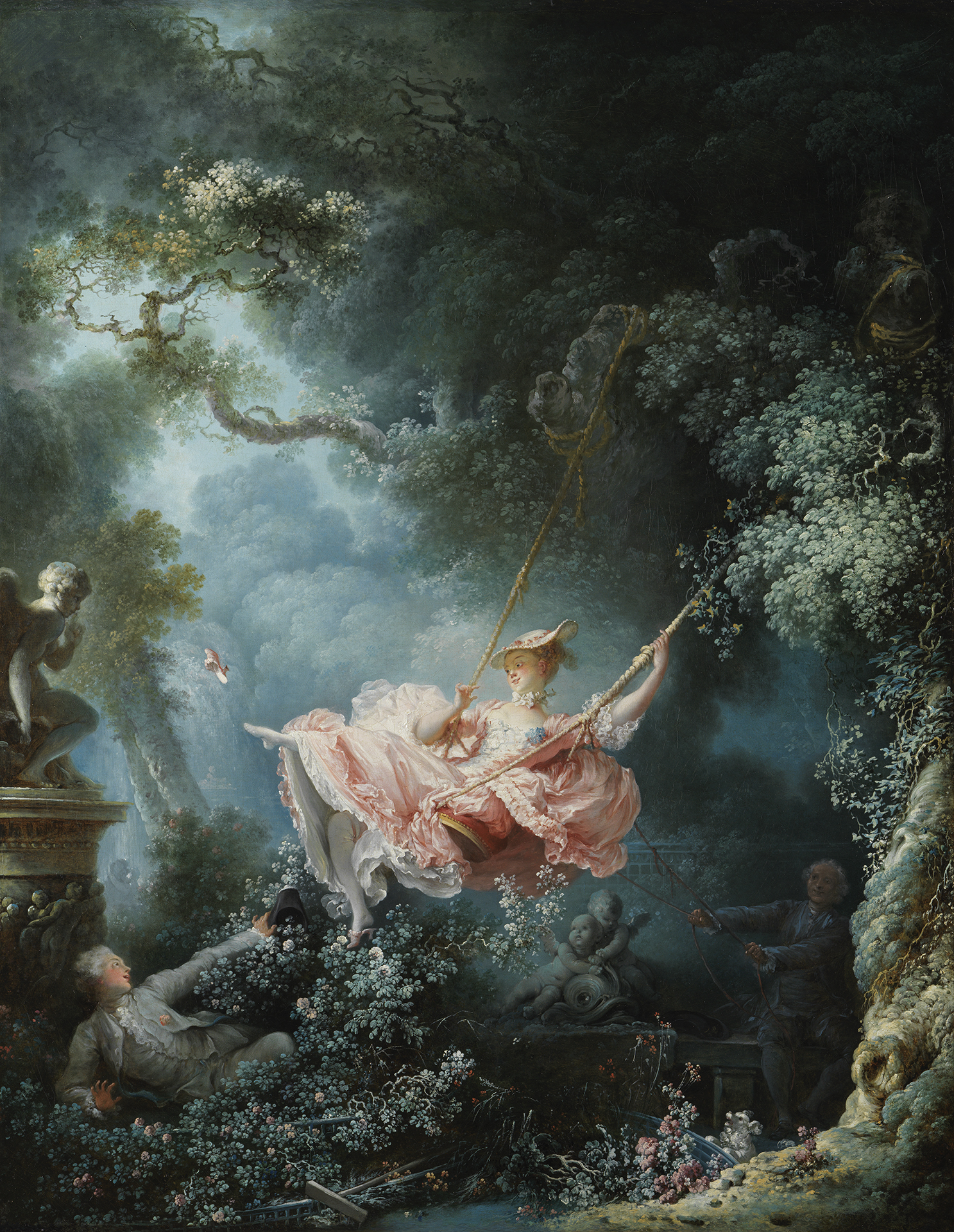 The Swing by Jean Honore Fragonard from The Wallace Collection
