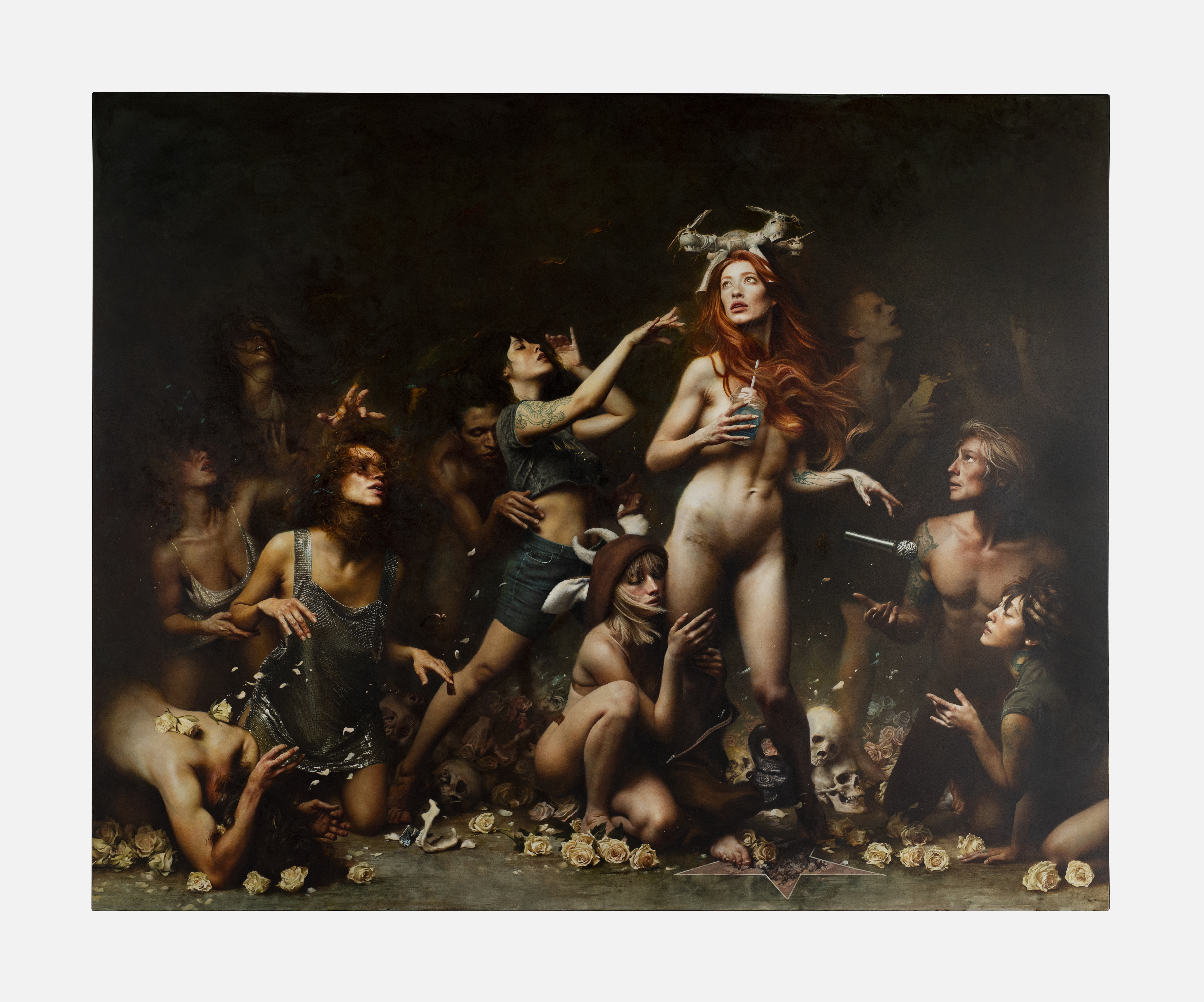 Mitch Griffiths Like A Pack Of Gods painting