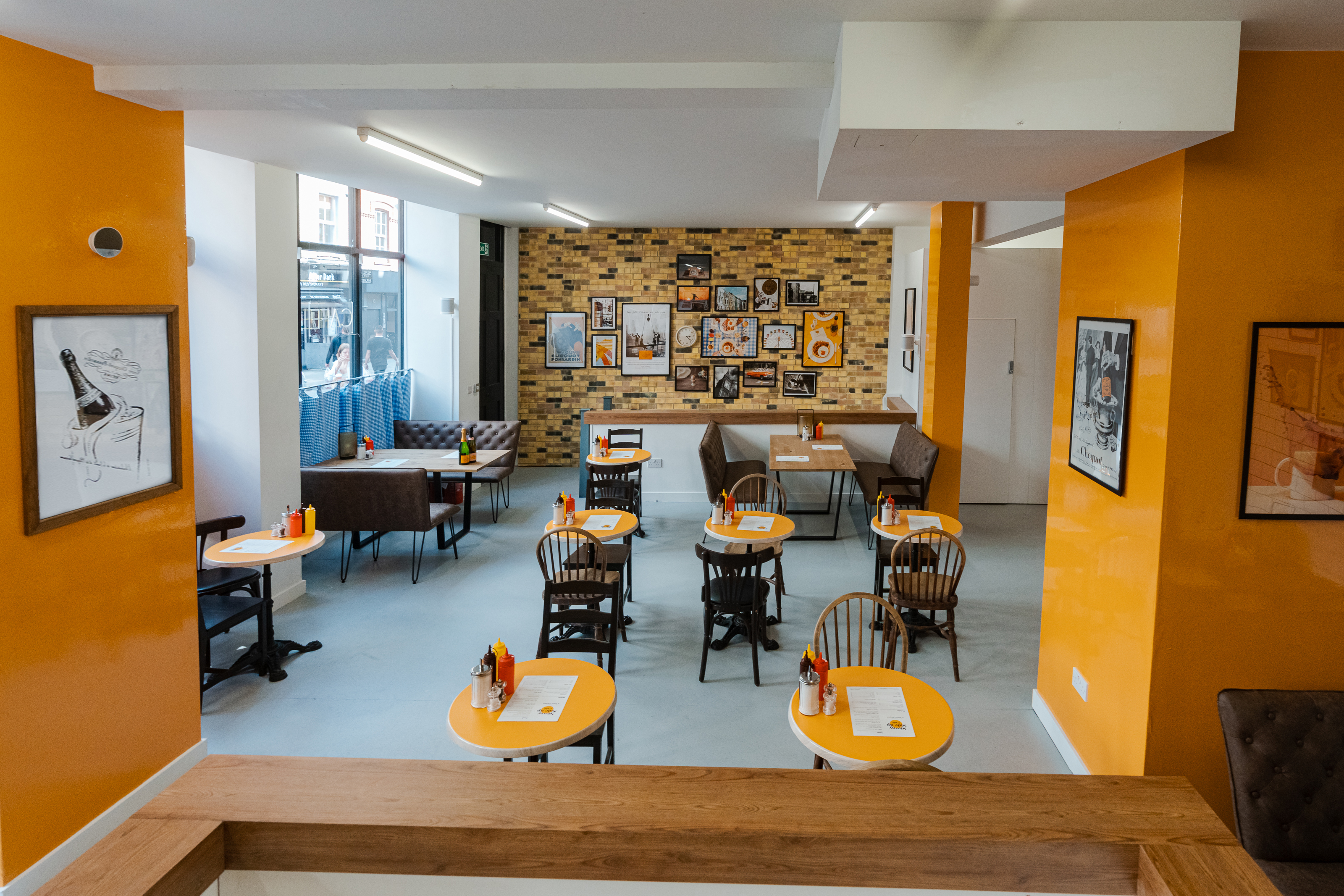 The Sunny Side Up Café by Veuve Clicquot Opens in Soho