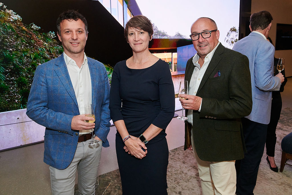 Darren Turner, Grace Barnie and Charles Porter