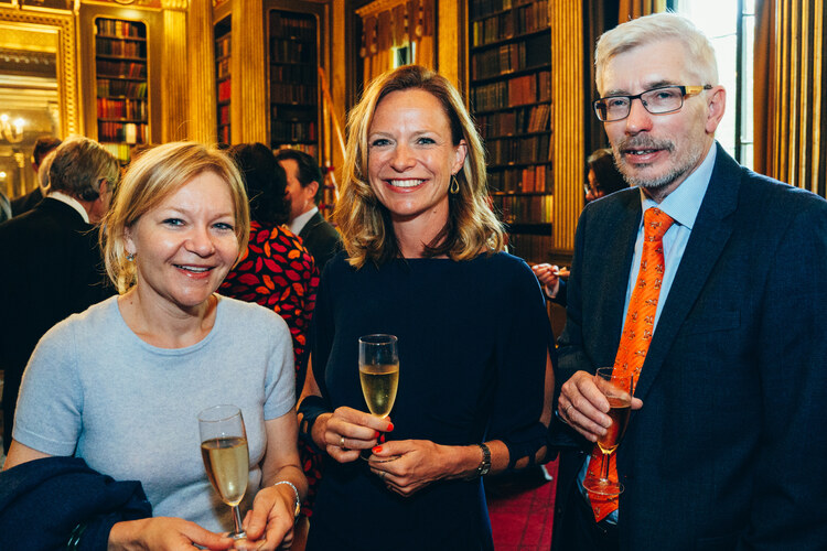 Guests from Searcys and Champagne Louis Roederer