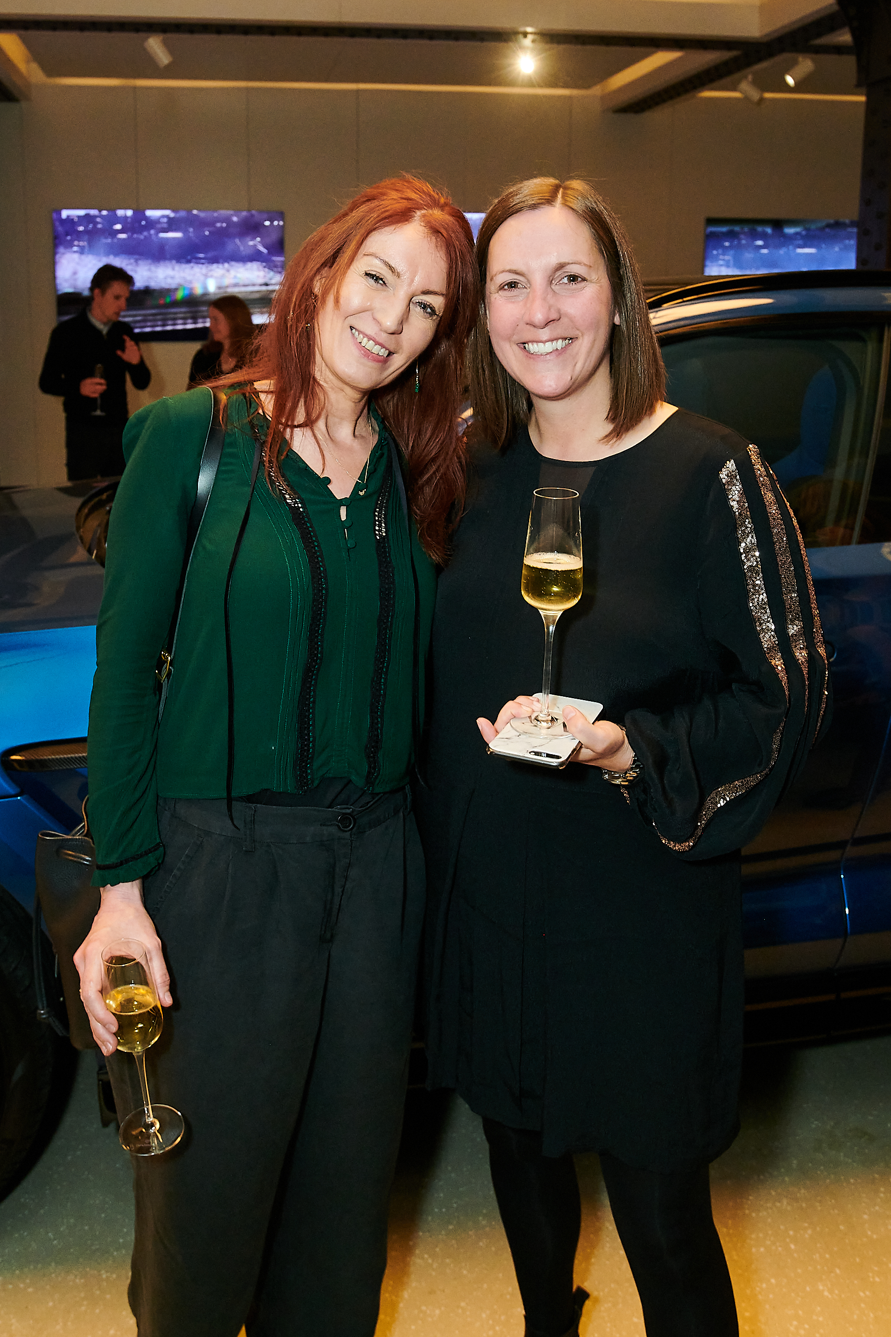 Jenny McMurray EON and Melanie King Aston Martin