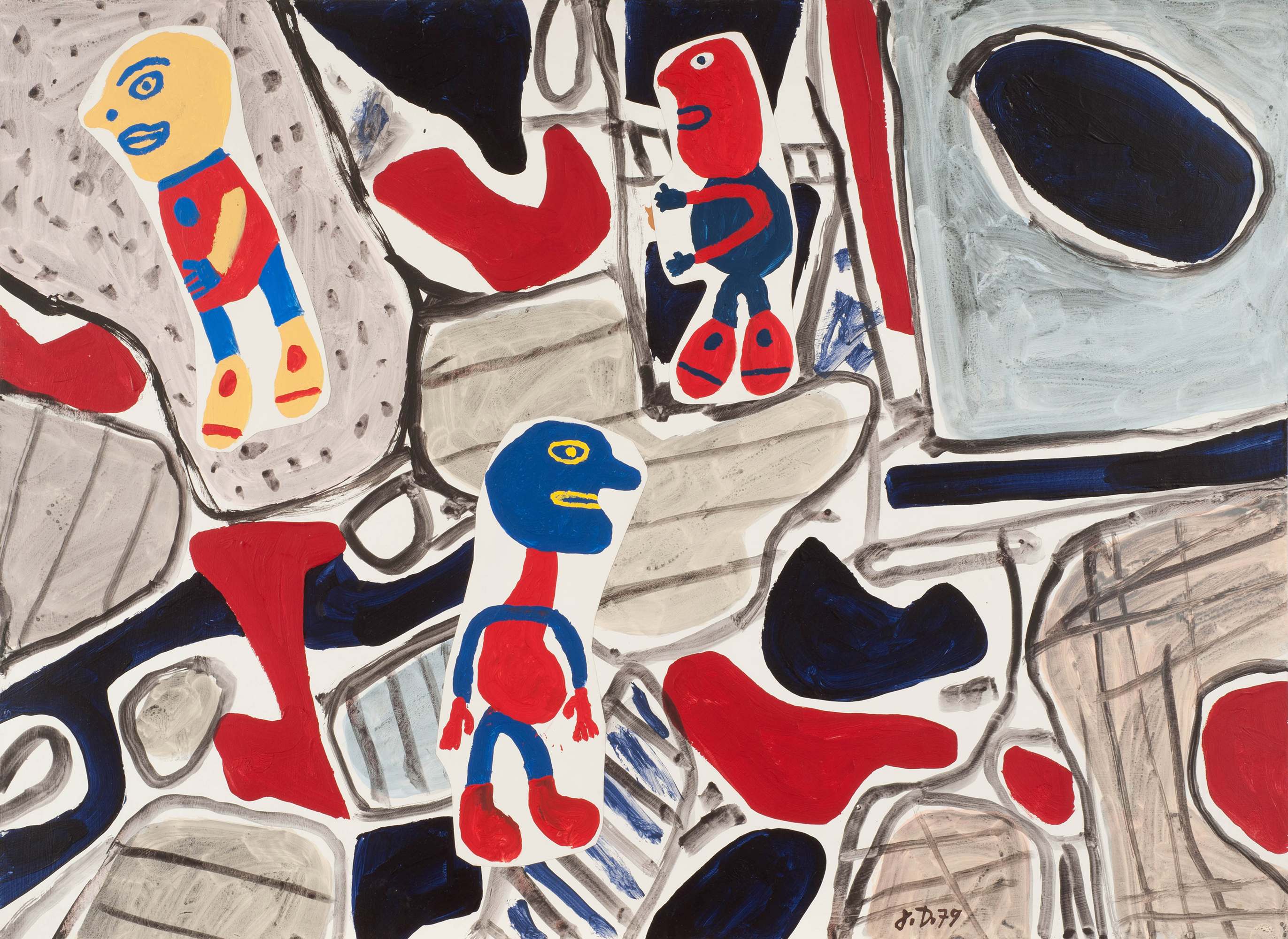 Waddington Custot Dubuffet Souhaits et Demarches 11 September 1979