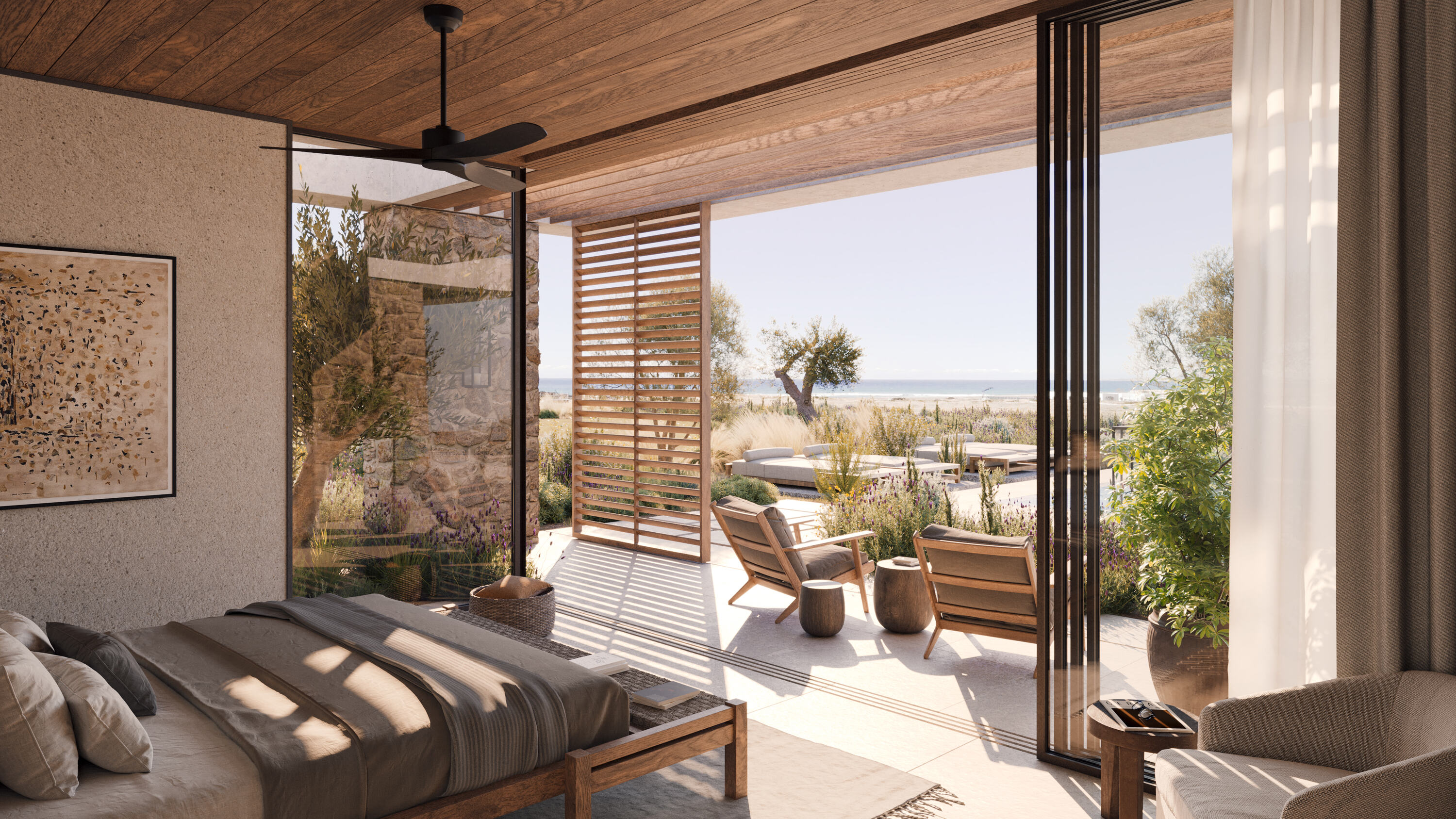 Costa Navarino Sea Dunes villa Beach View
