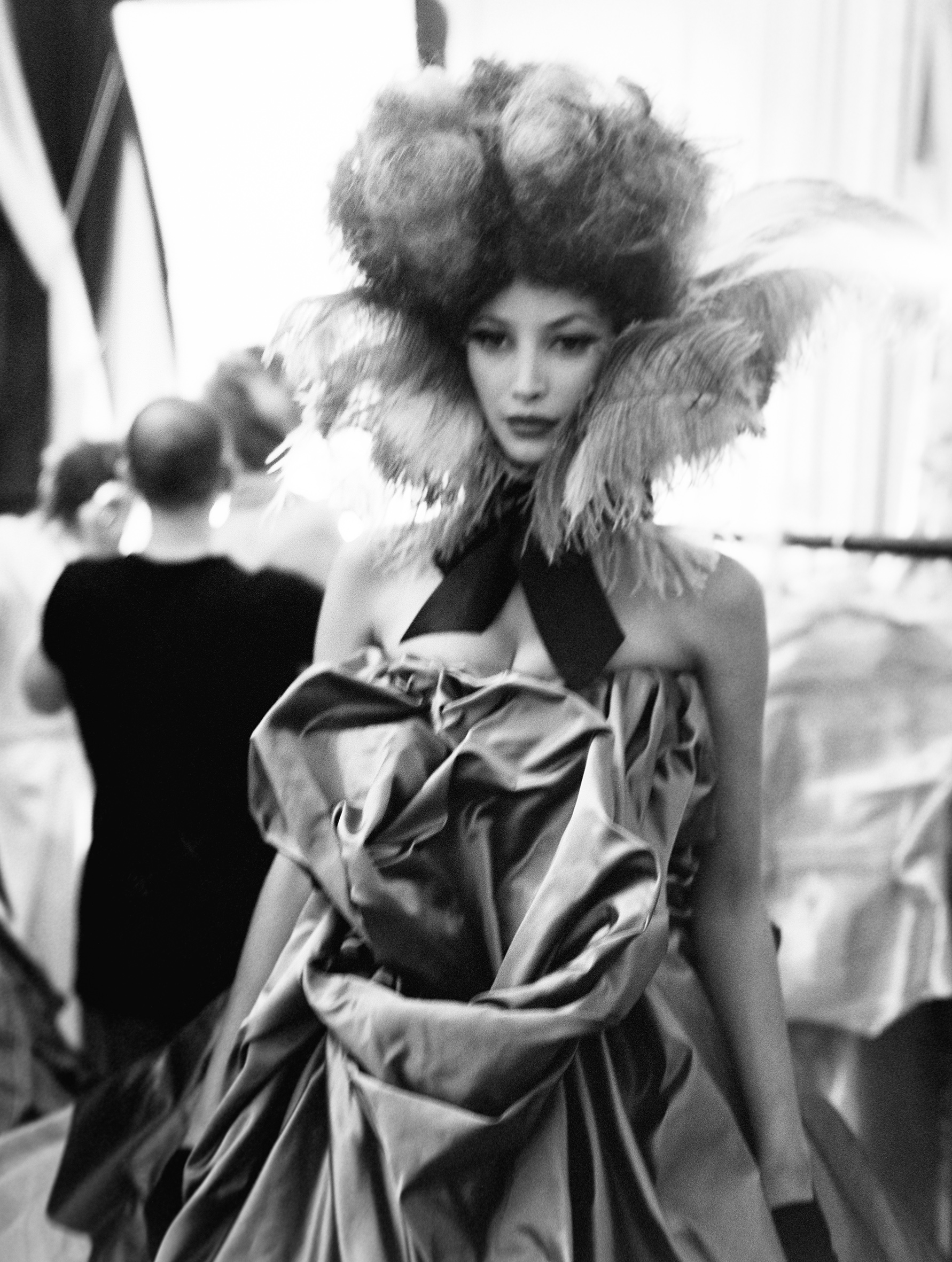 Christy Turlington Vivienne Westwood couture by Gavin Bond