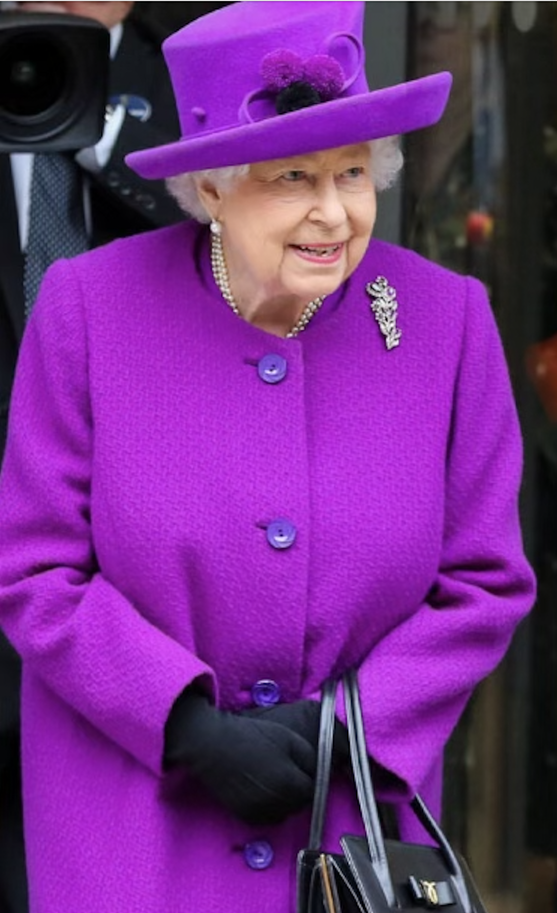 The Queen visited The Royal National ENT and Eastman Dental Hospital in London in February 2020
