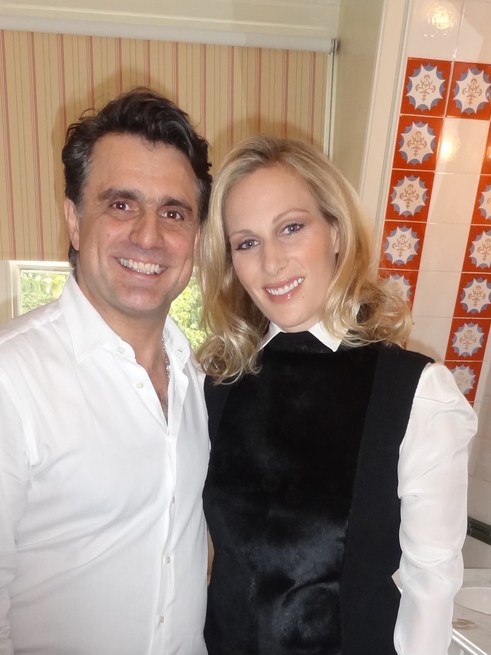 Lino Carbosiero and Zara Tindall