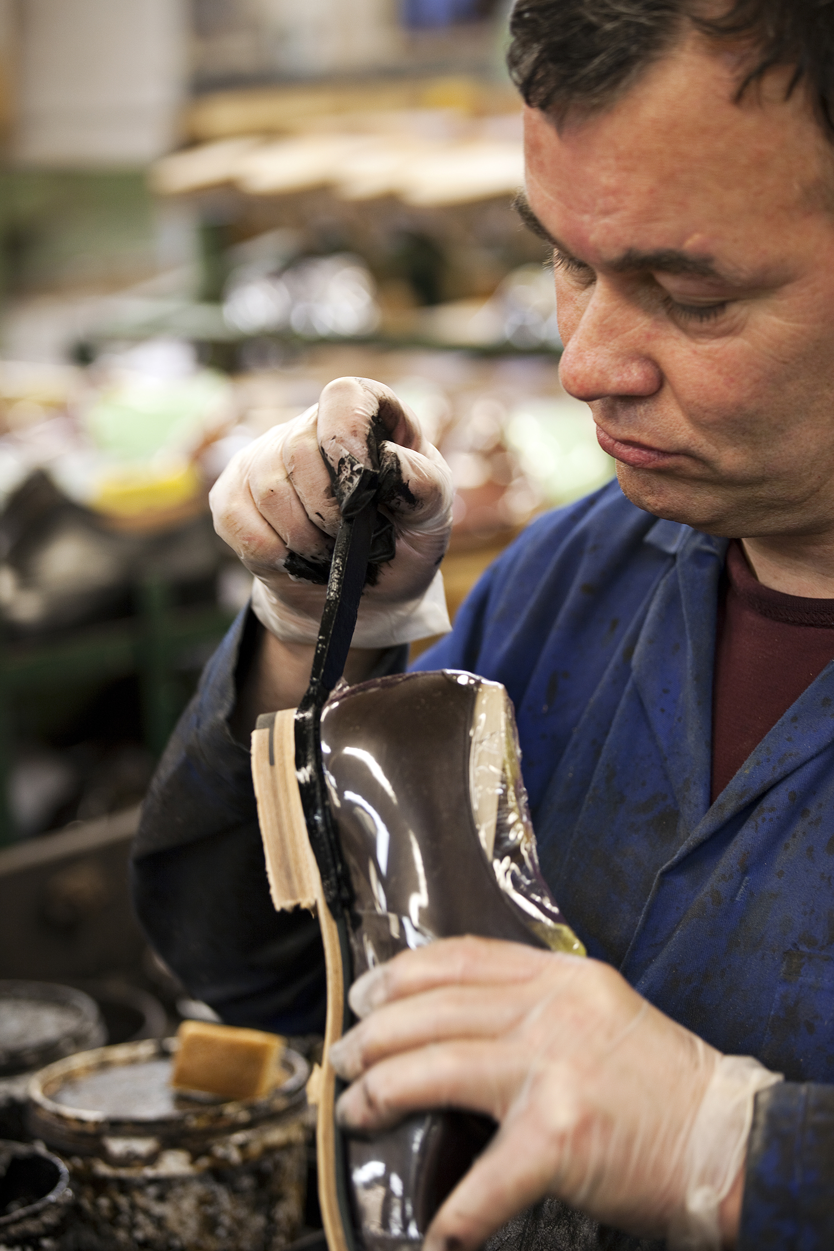 Crockett and Jones shoes are still hand finished